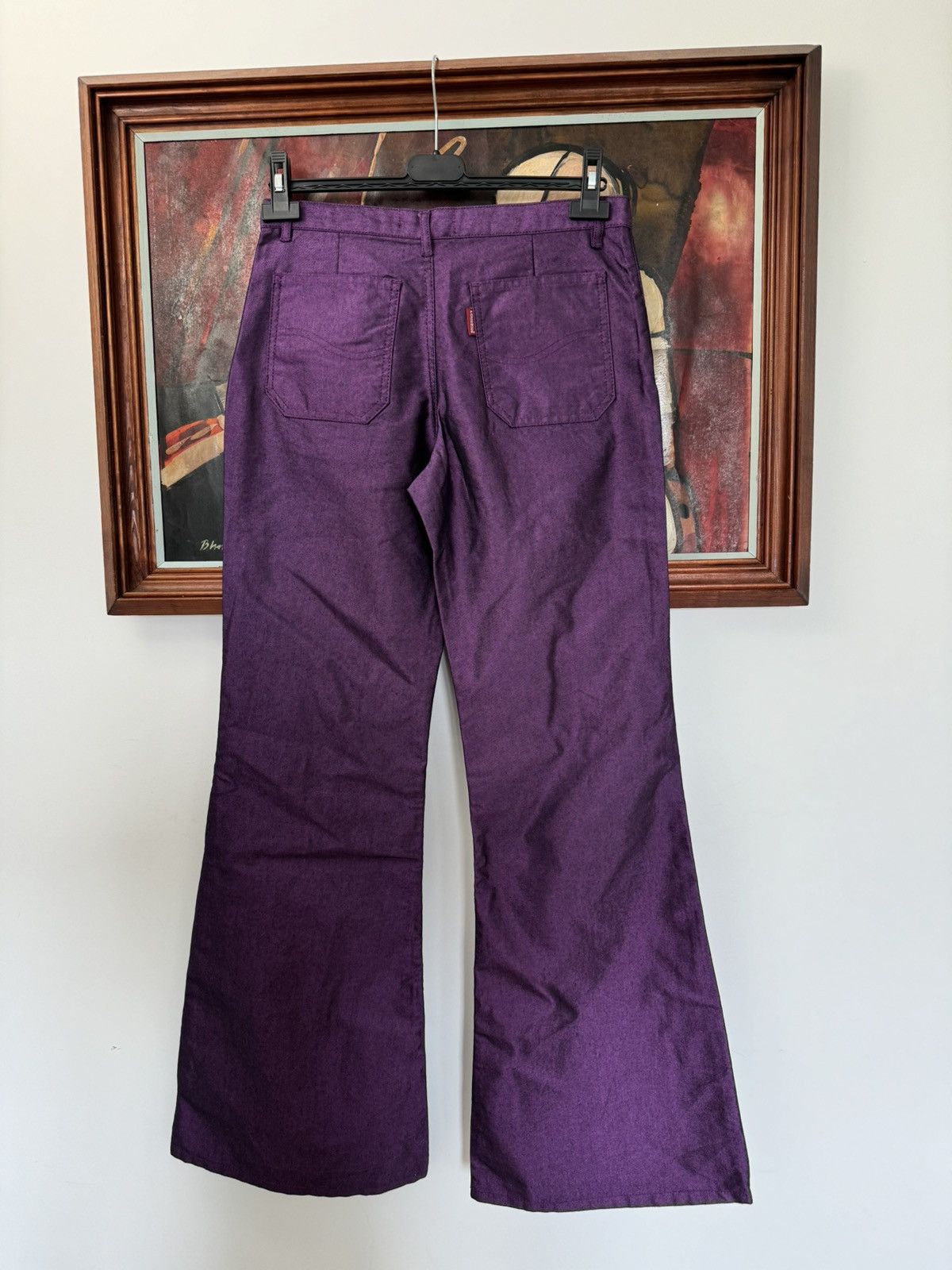 Vintage Rare Y2K Comycom Cyber Flaired Rave Hippie Pants Vintage Size US 31 - 2 Thumbnail