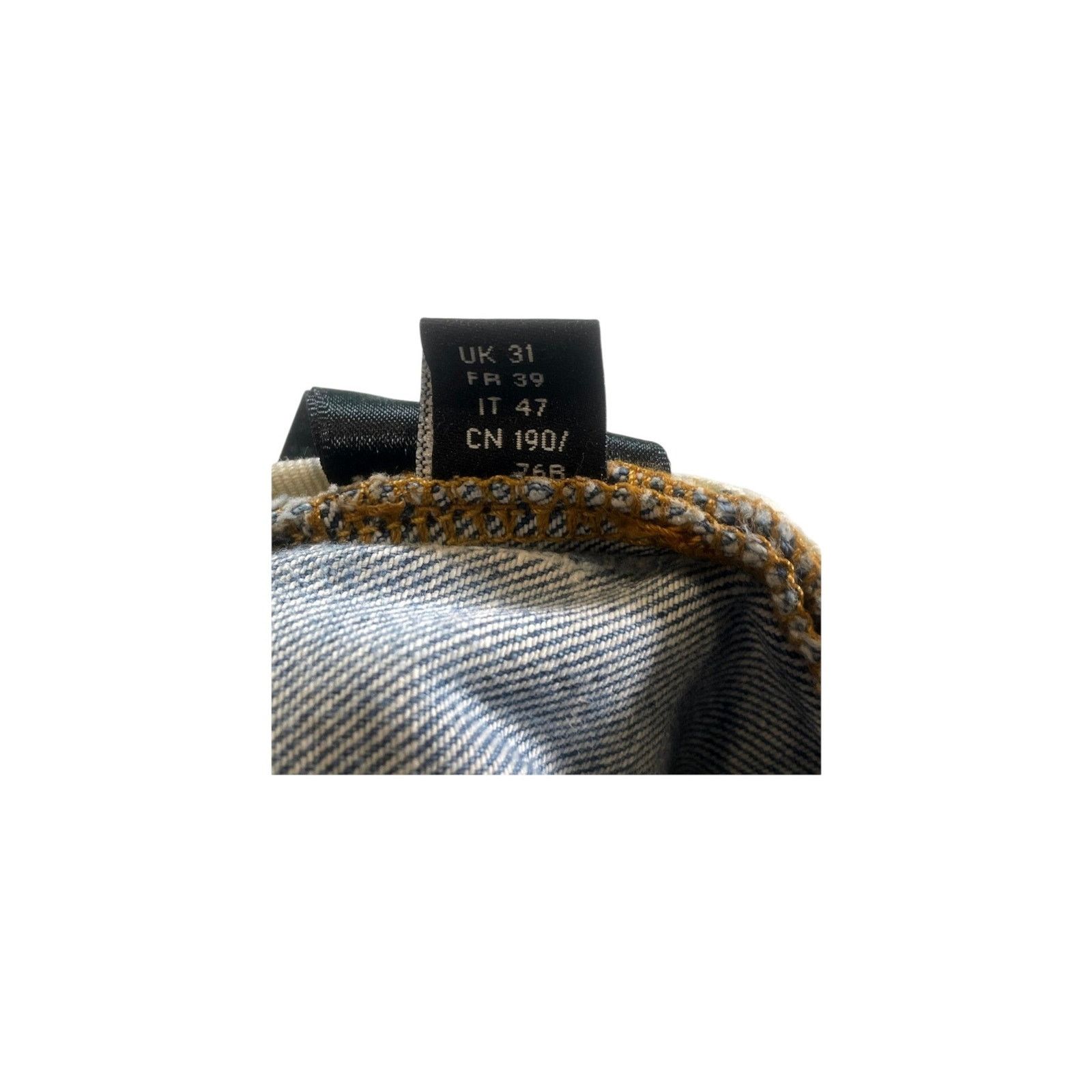 Amiri Amiri Rip Light Wash Jeans Size US 31 - 7 Thumbnail