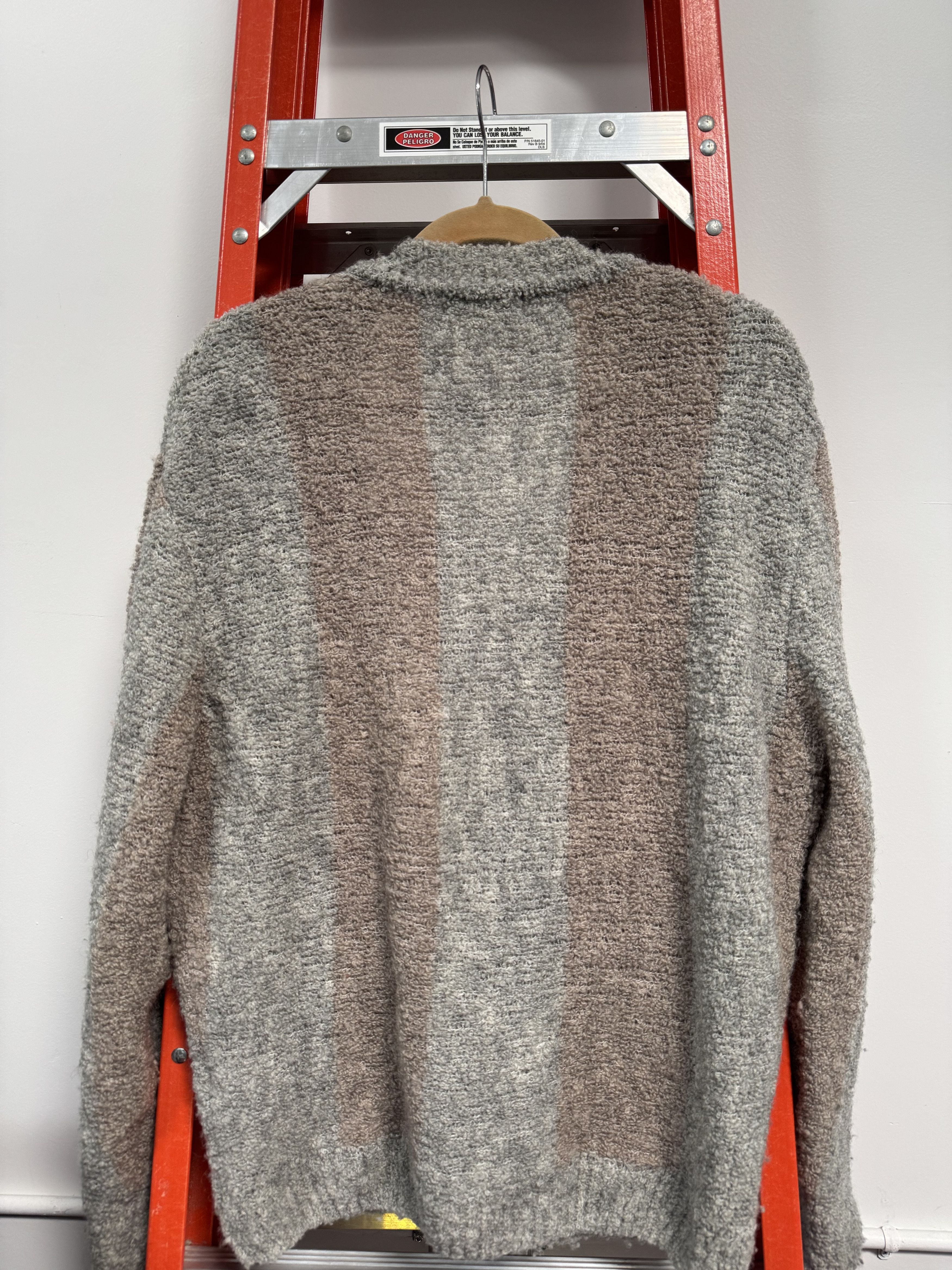 Mfpen Sport Cardigan (Biscuit Stripe) Size US XS / EU 42 / 0 - 2 Thumbnail