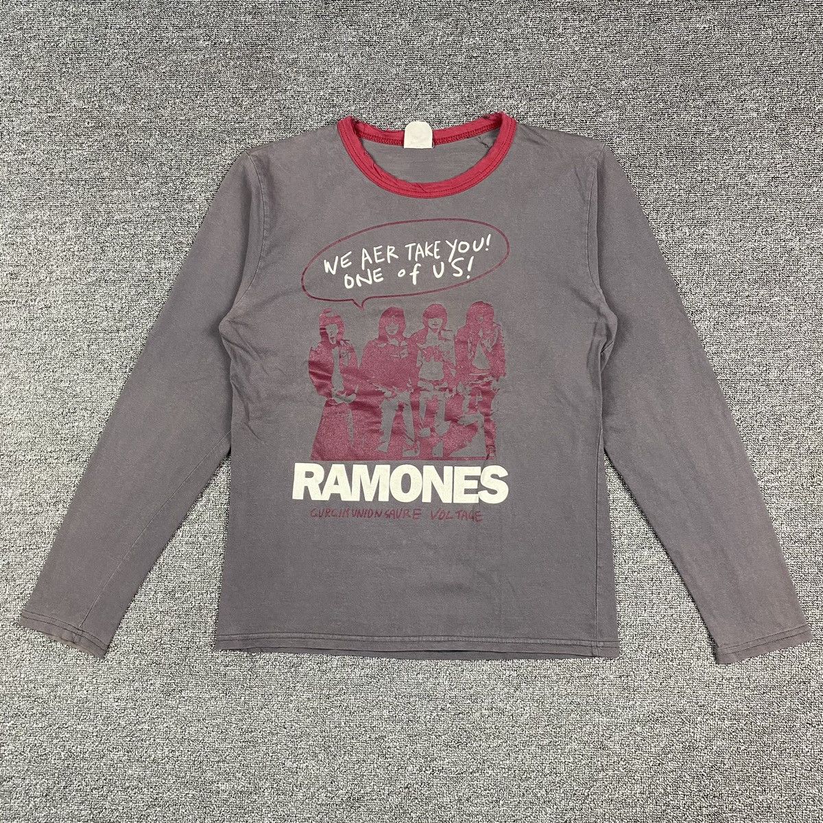 image of Ramones Hysteric Glamour Distressed, Men's (Size Small)