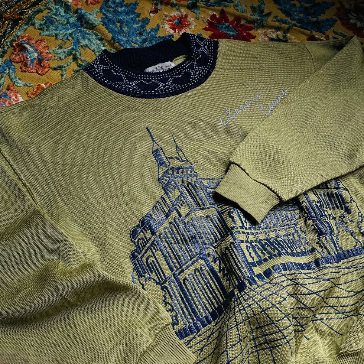 Vintage Japanese 3D Graphic Sweater Size US L / EU 52-54 / 3 - 3 Thumbnail