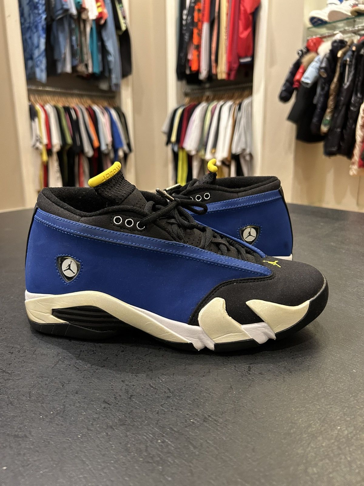 Jordan Brand Jordan 14 Retro Low ‘Laney’ Size US 8.5 / EU 41-42 - 2 Thumbnail