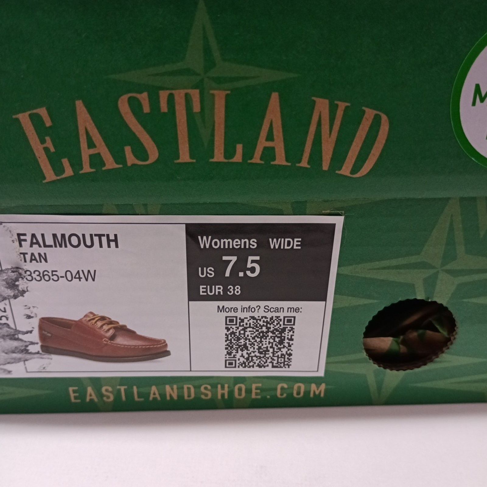 Eastland Women's Eastland Memory Foam Loafer Size 7.5 W Brown Leather Size US 7.5 / IT 37.5 - 8 Thumbnail