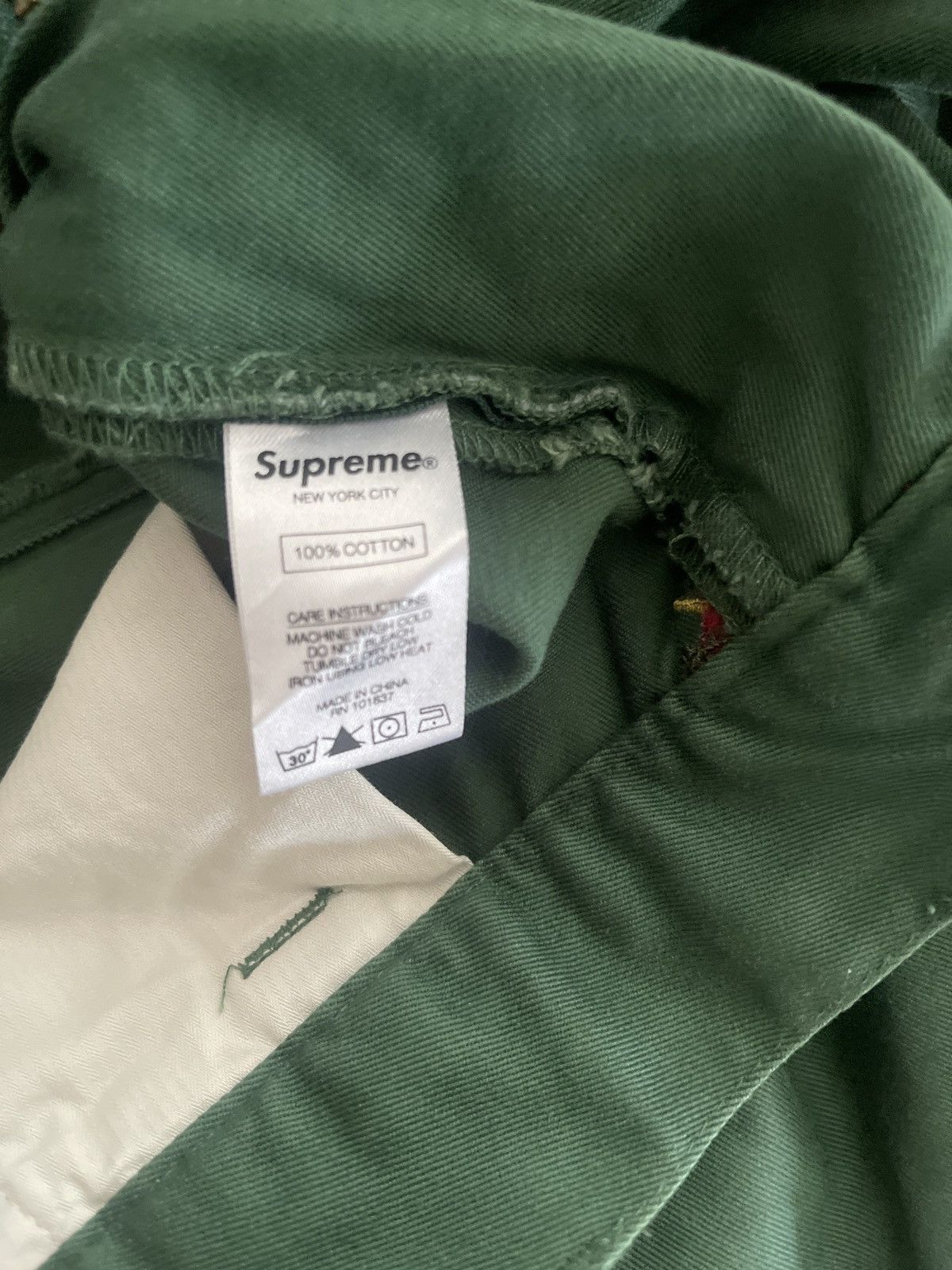 Supreme Supreme Burning heart pants Size US 30 / EU 46 - 5 Thumbnail