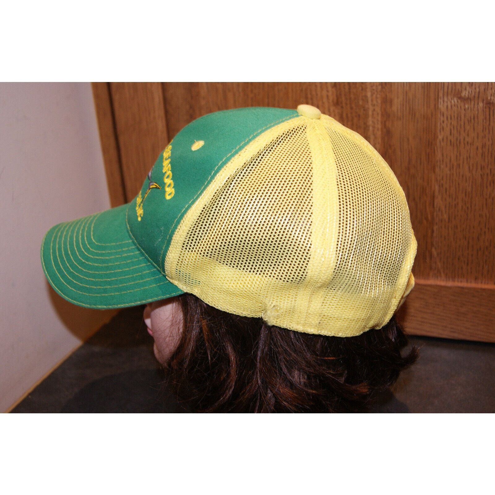 Other Capt'n Pete's Seafood Market Holden NC Green Trucker Hat Cap Size ONE SIZE - 5 Thumbnail