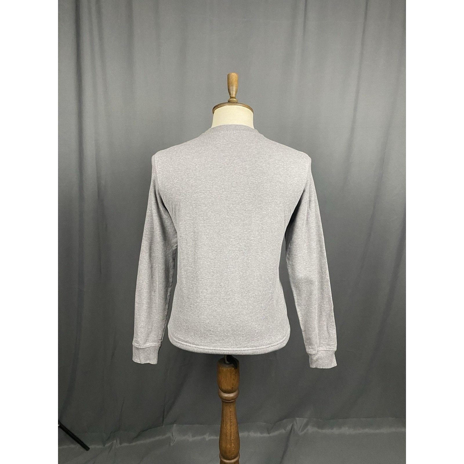 Moschino Moschino Psychobilly Big Logo Men's Gray Crewneck Sweater Si Size US M / EU 48-50 / 2 - 7 Thumbnail