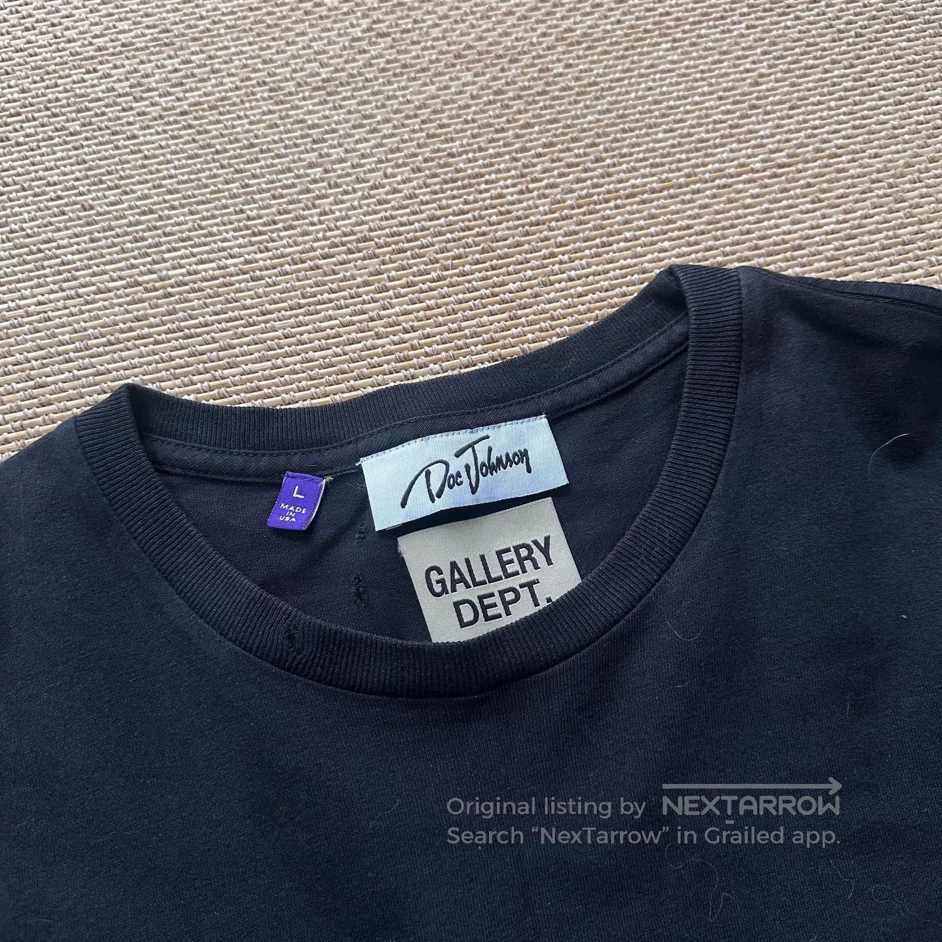 Gallery Dept. Gallery Dept Glitter Distressed T. Size US L / EU 52-54 / 3 - 3 Thumbnail