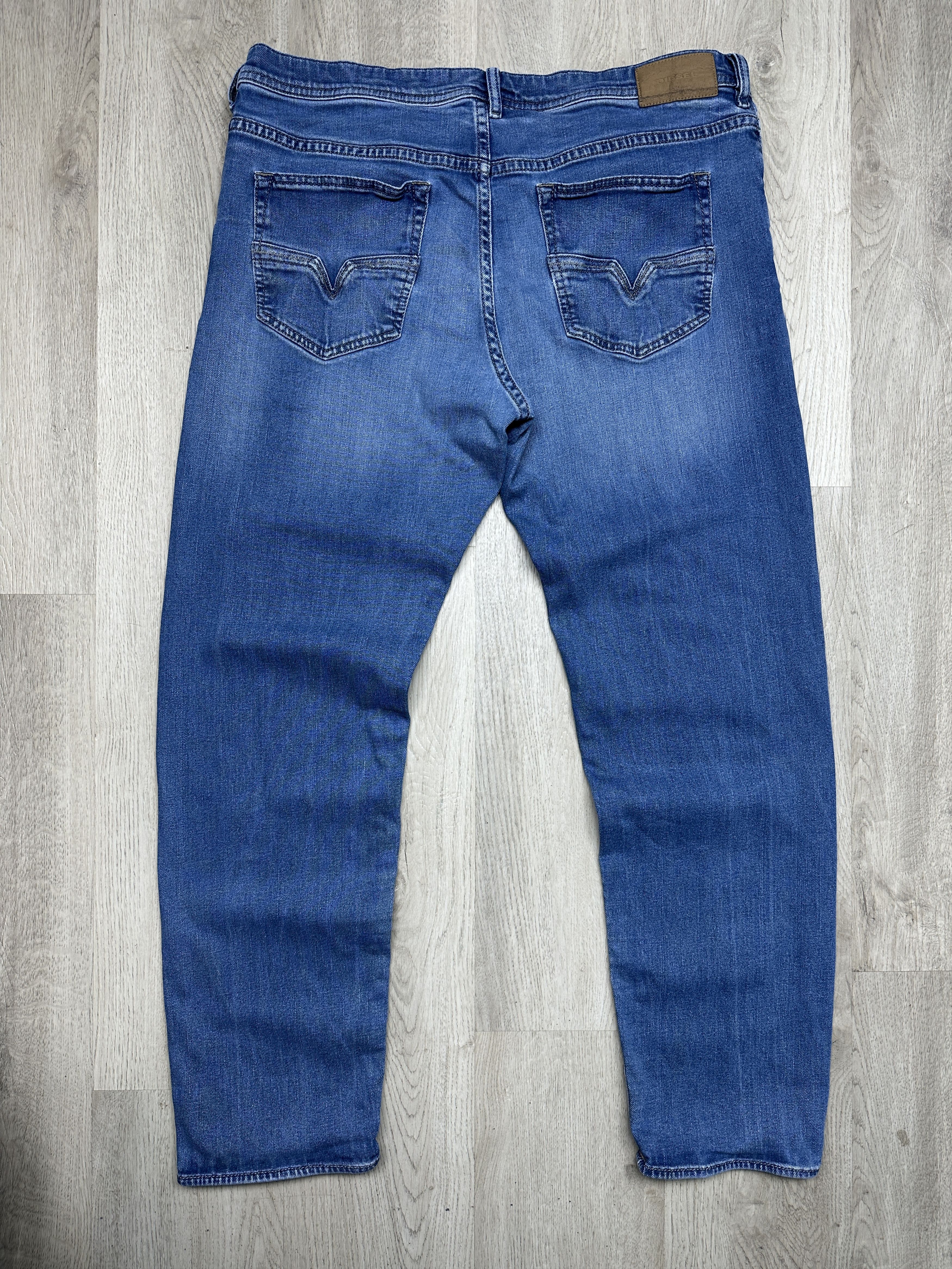 Diesel Diesel Mens Tapered Denim Pants Jeans Size US 38 / EU 54 - 7 Thumbnail