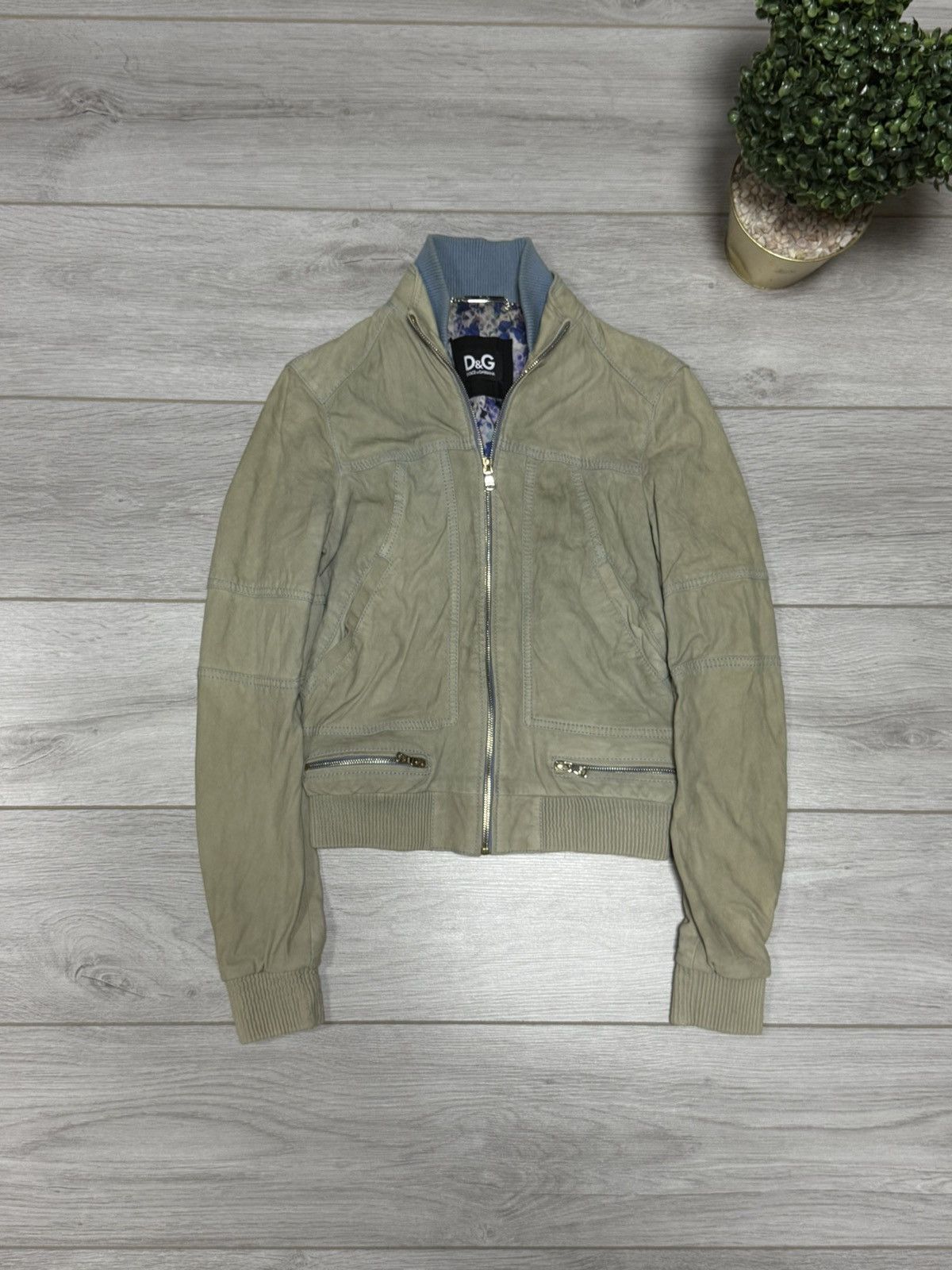 Dolce & Gabbana Dolce & Gabbana leather bomber zip jacket Size XS / US 0-2 / IT 36-38 - 2 Thumbnail