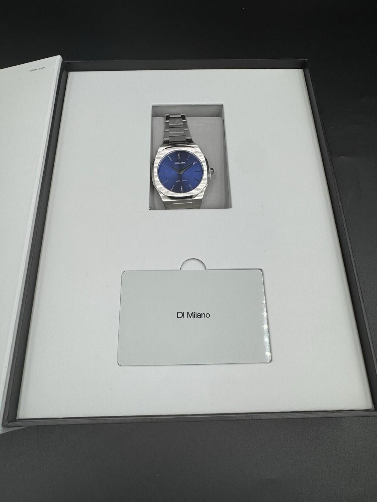 Other D1 Milano Ocean Blue Ultra Thin Silver Bracelet Watch 38mm B Size ONE SIZE - 6 Thumbnail