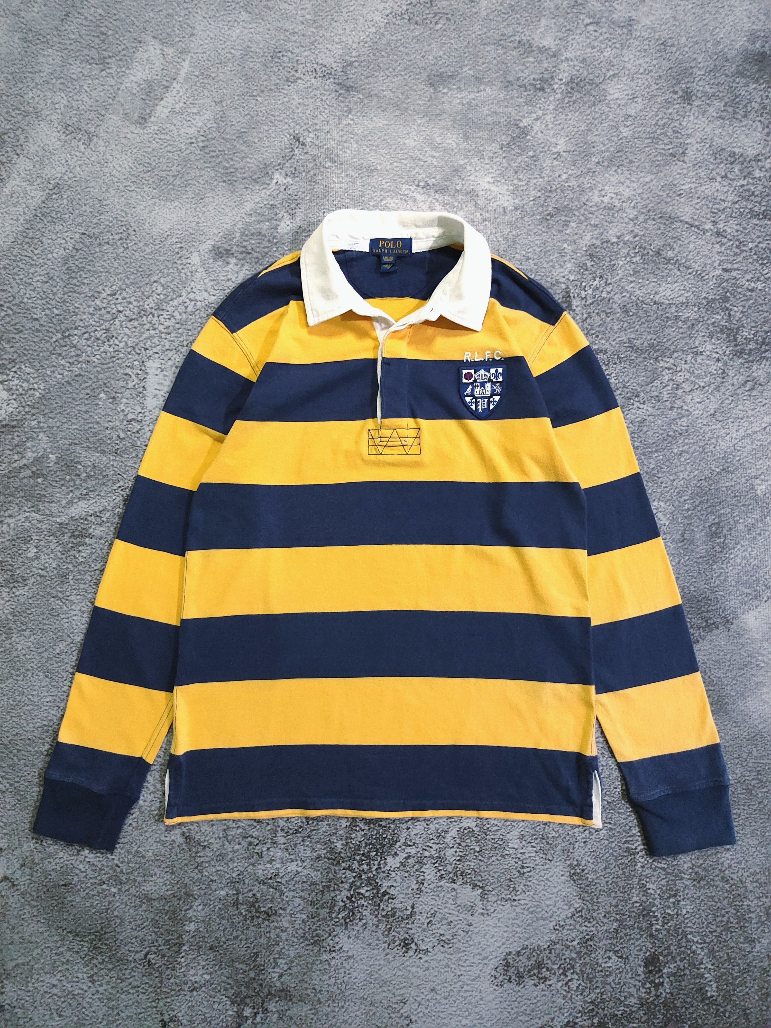 Polo Ralph Lauren Kanye West Striped Rugby Shirt