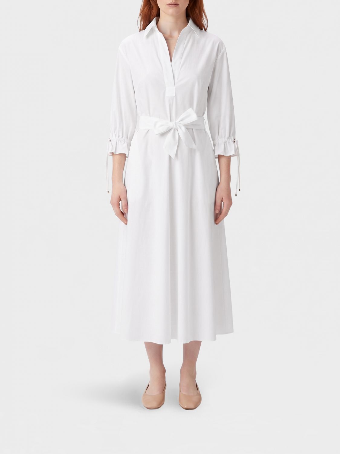 Max Mara Max Mara Dress Woman White Size M / US 6-8 / IT 42-44 - 1 Thumbnail