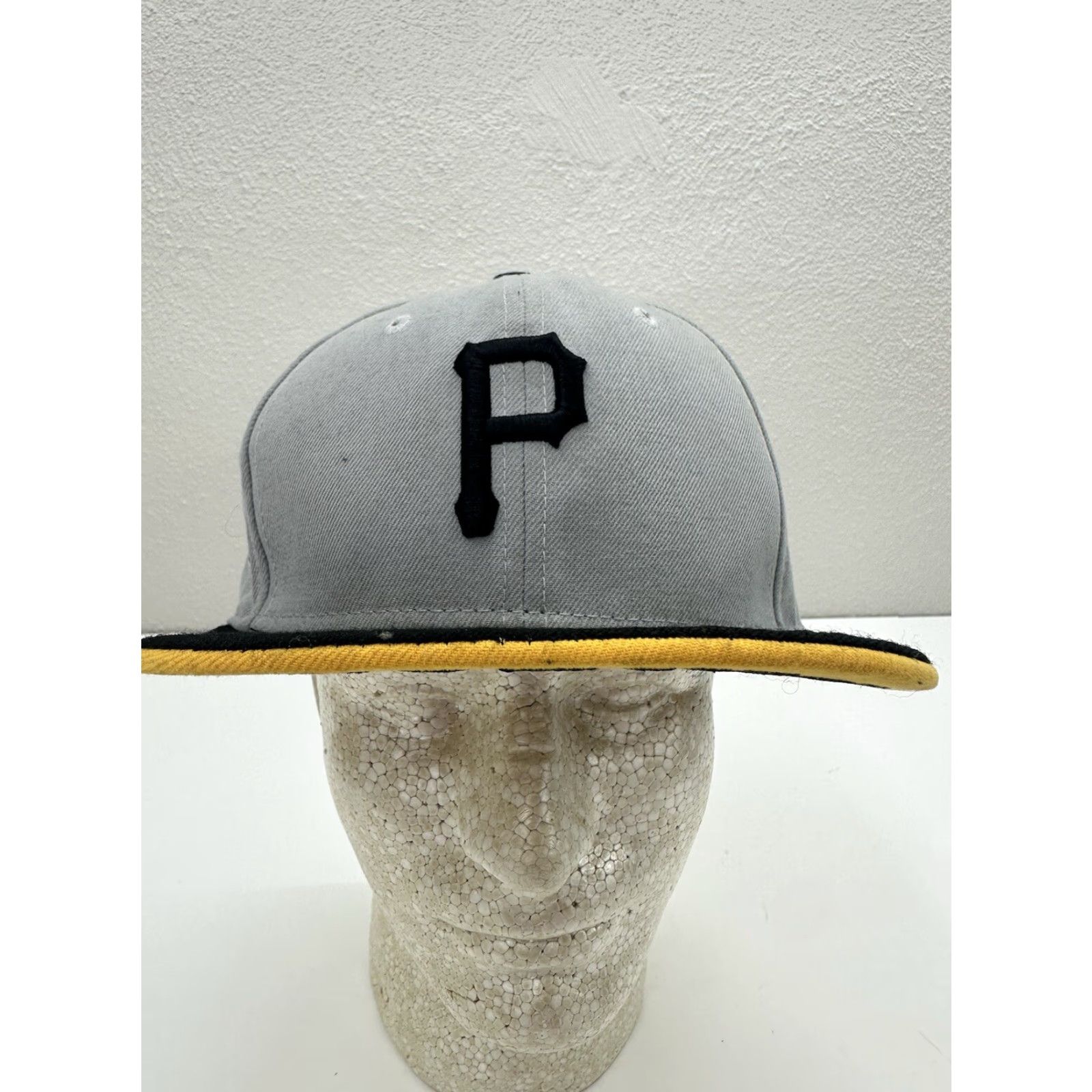 New Era New Era Pittsburgh Pirates MLB Hat Snapback Gray Canvas One Size Men Adjustable Breathable Lightweight casual, sport Classic - Flatbrim Size ONE SIZE - 4 Thumbnail
