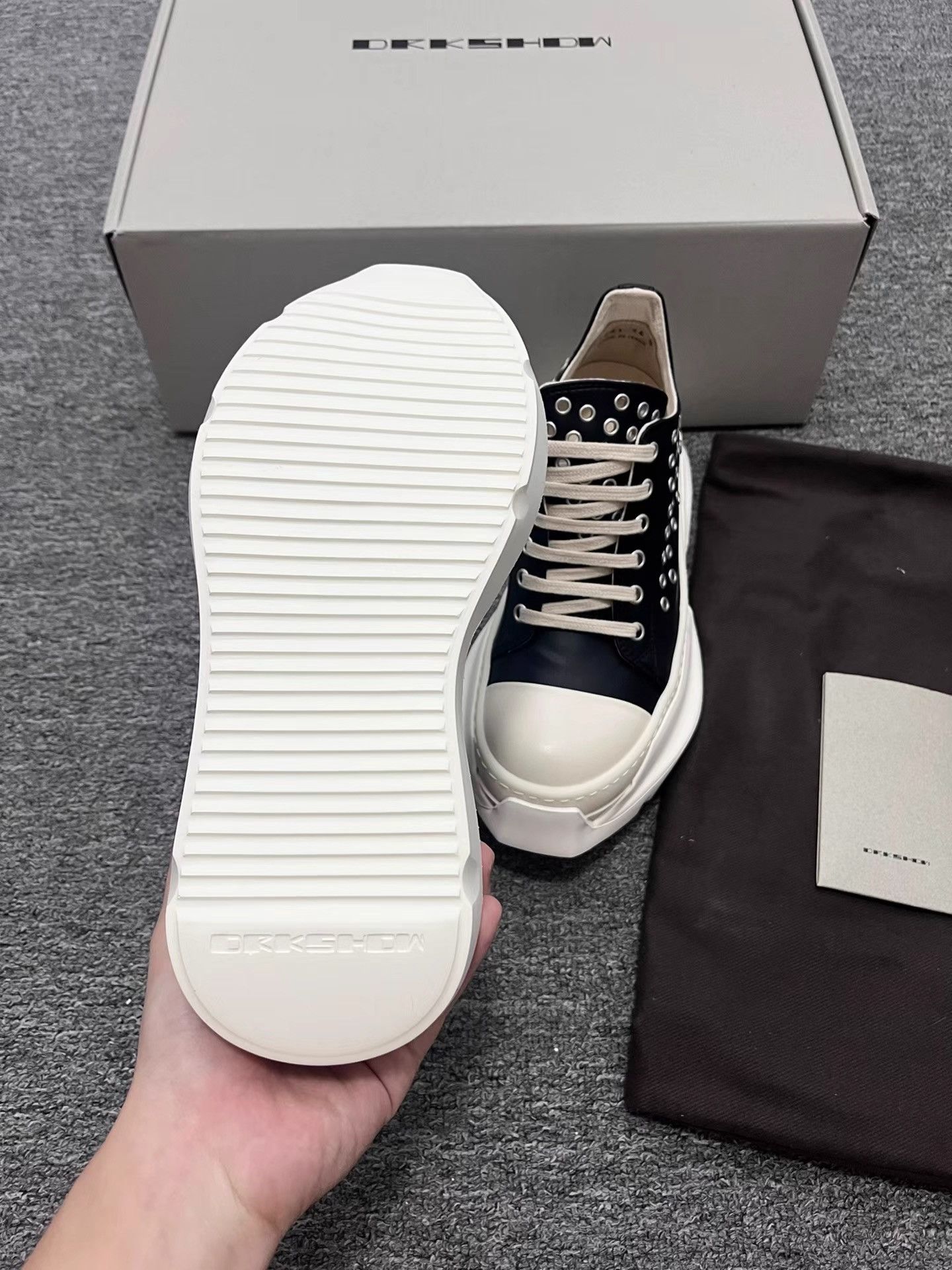 Rick Owens Rick Owens 23SS Hollow Out Steel Ring Platform Sneakers K34 Size US 5 / IT 35 - 6 Thumbnail