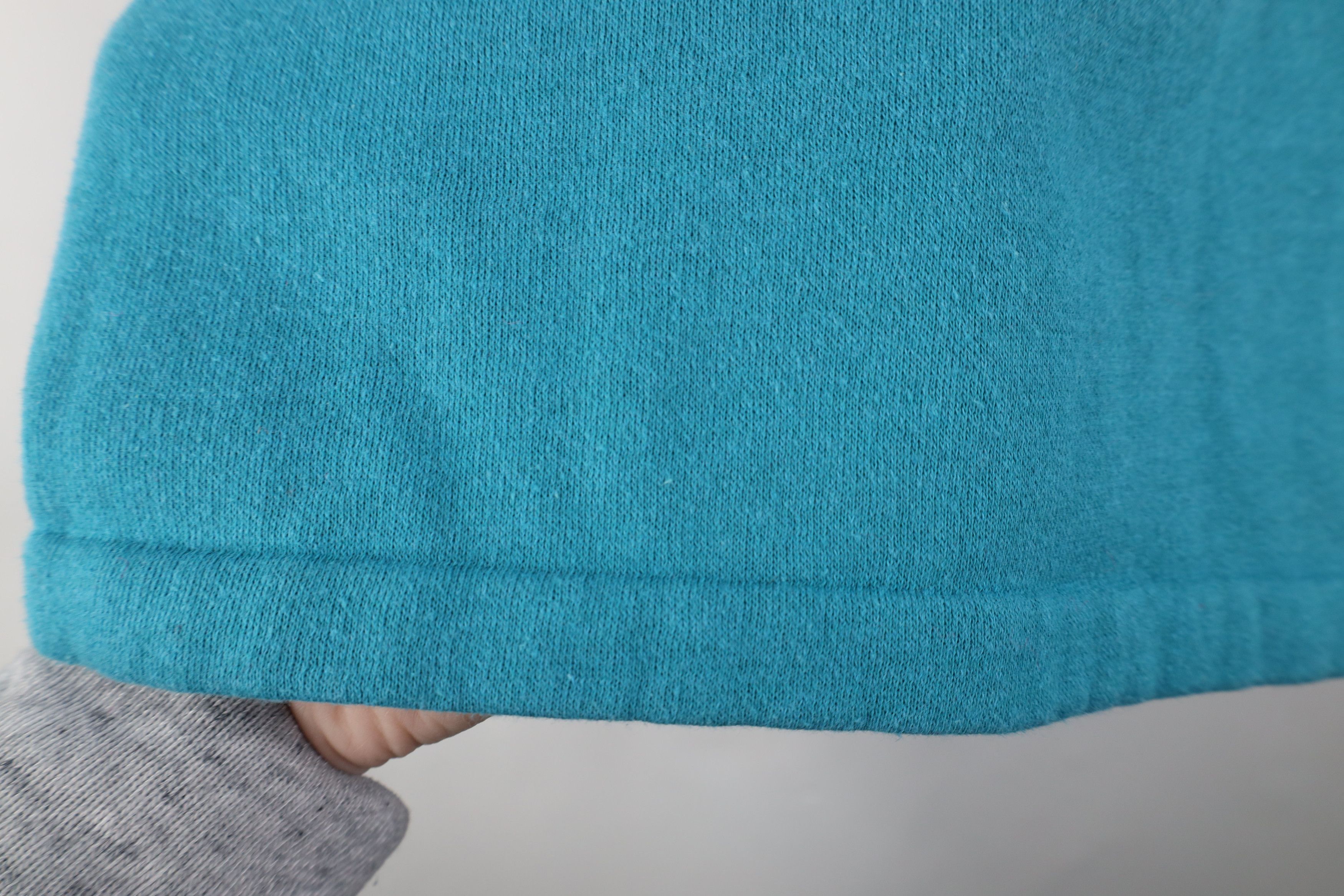 Vintage Vintage 90s Streetwear Blank Boxy Fit Collared Sweatshirt Size L / US 10 / IT 46 - 7 Thumbnail
