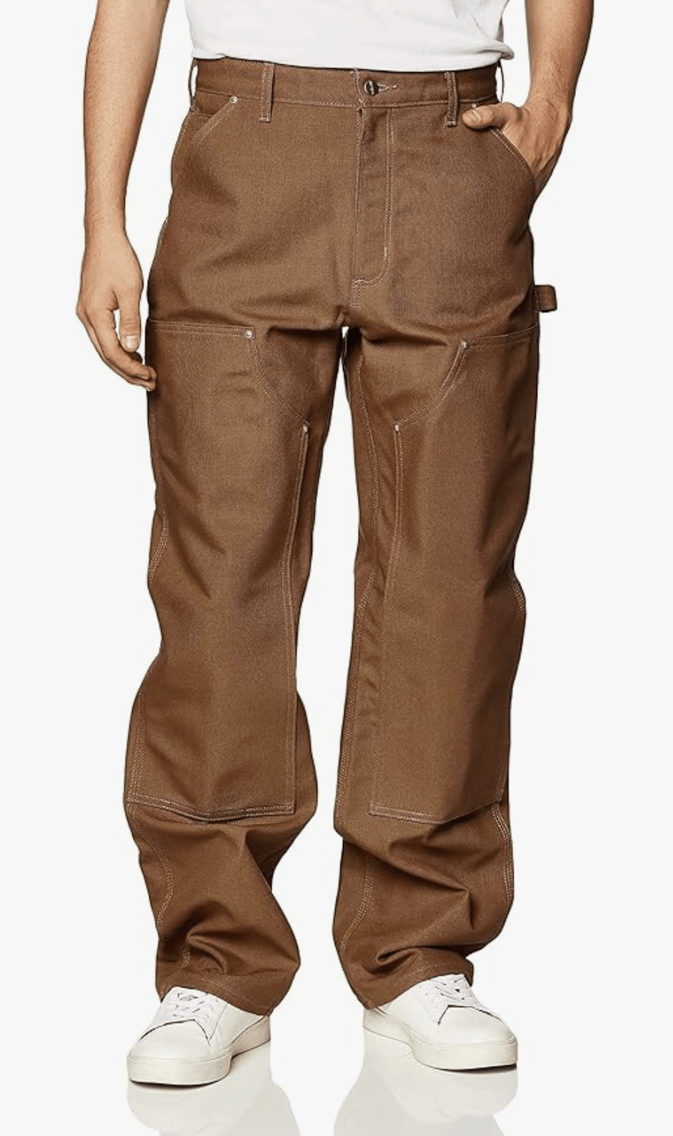 Carhartt Carhartt Mens Loose Fit Duck Double-Front Utility Work Pant Size US 30 / EU 46 - 1 Thumbnail