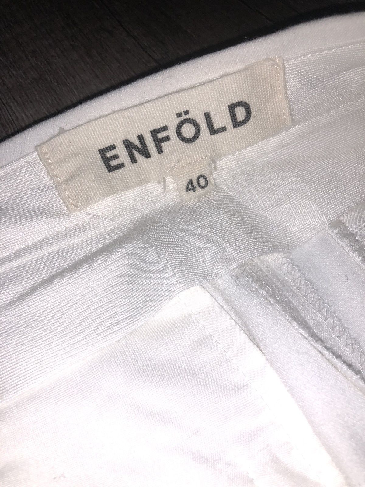 Designer × Japanese Brand ENFÖLD SMART CASUAL PANT Size 28" / US 6 / IT 42 - 16 Thumbnail