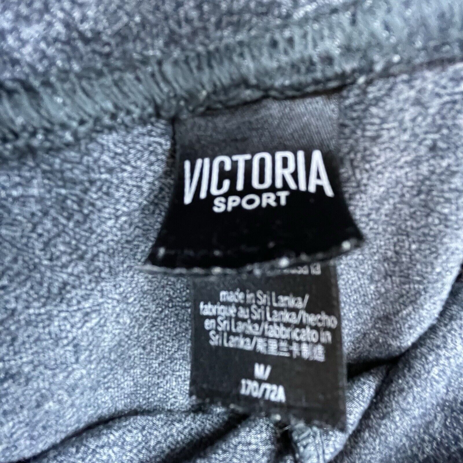 Victoria's Secret Victoria Sport Leggings Womens Medium Grey Ankle Stretch Size 26" / US 2 / IT 38 - 3 Thumbnail