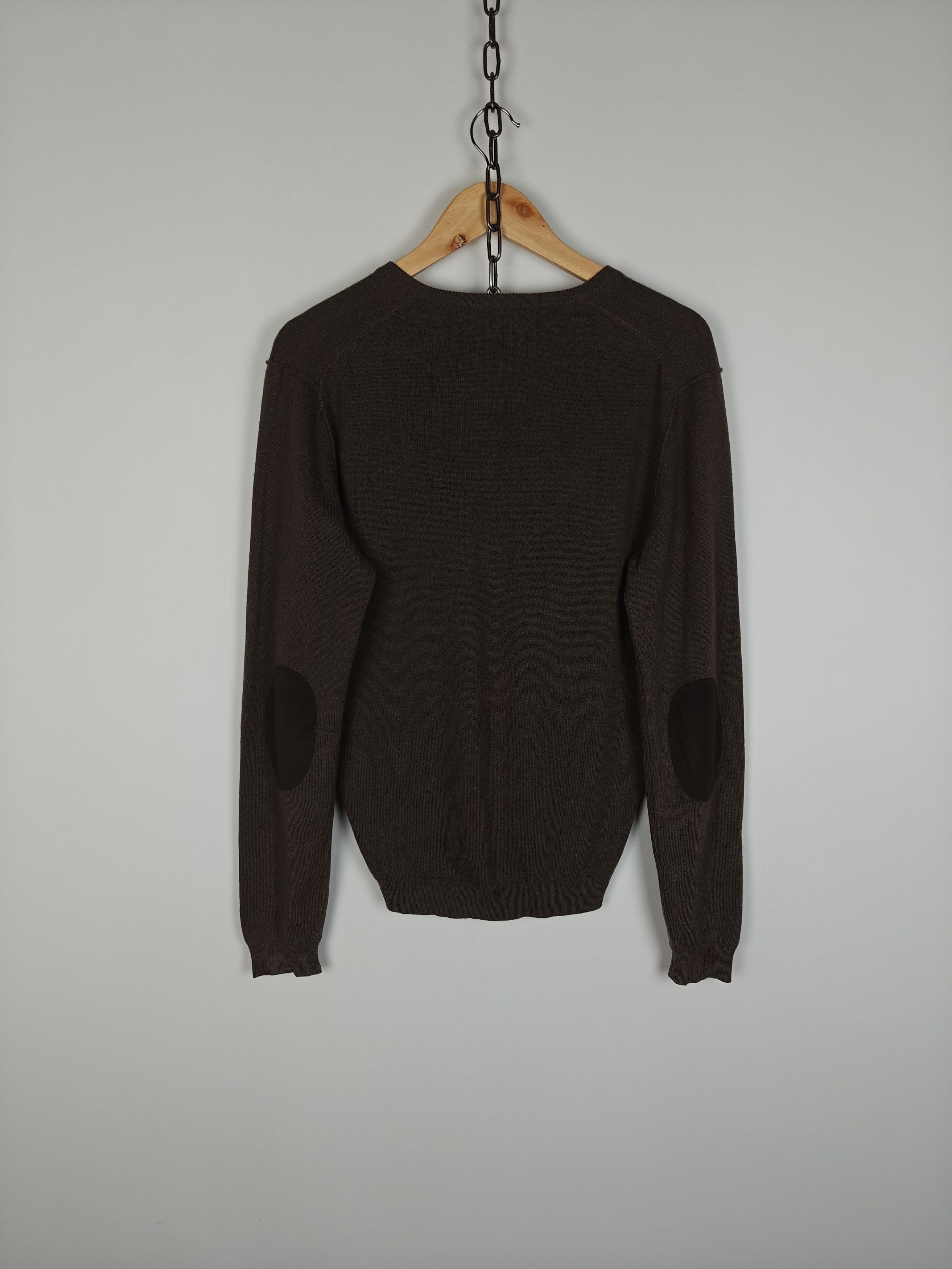 Boggi Boggi Milano Wool&Cashmere Sweater Pullover Brown M Size US M / EU 48-50 / 2 - 6 Thumbnail