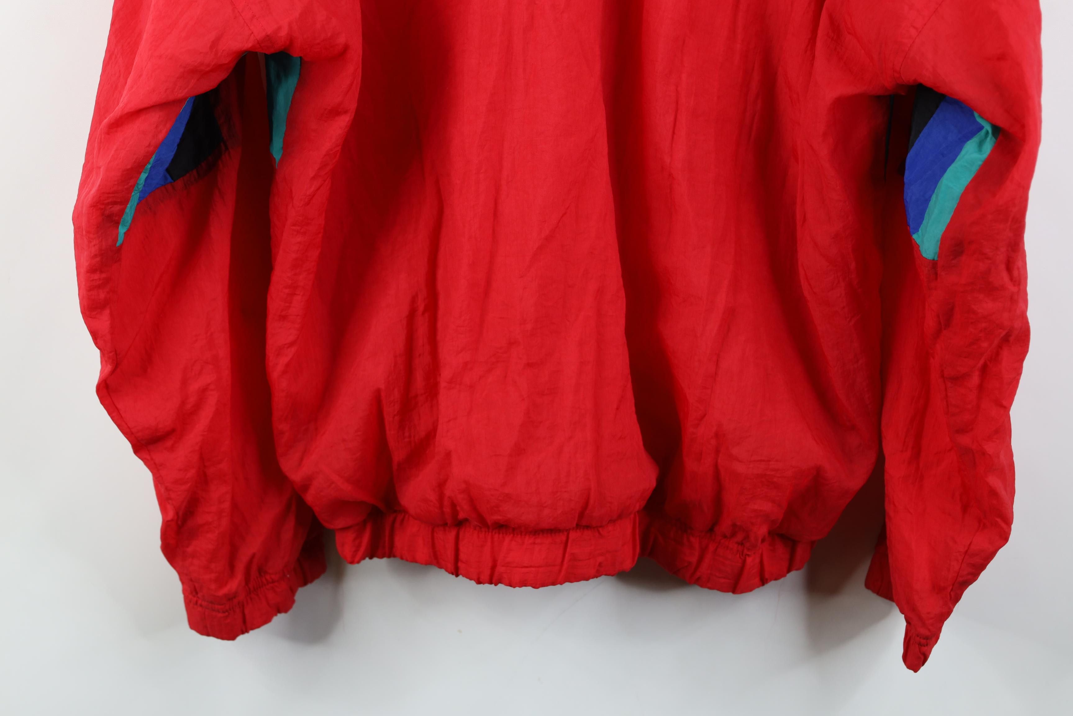 Vintage Vintage 90s Streetwear Lined Full Zip Windbreaker Jacket Size US L / EU 52-54 / 3 - 13 Thumbnail