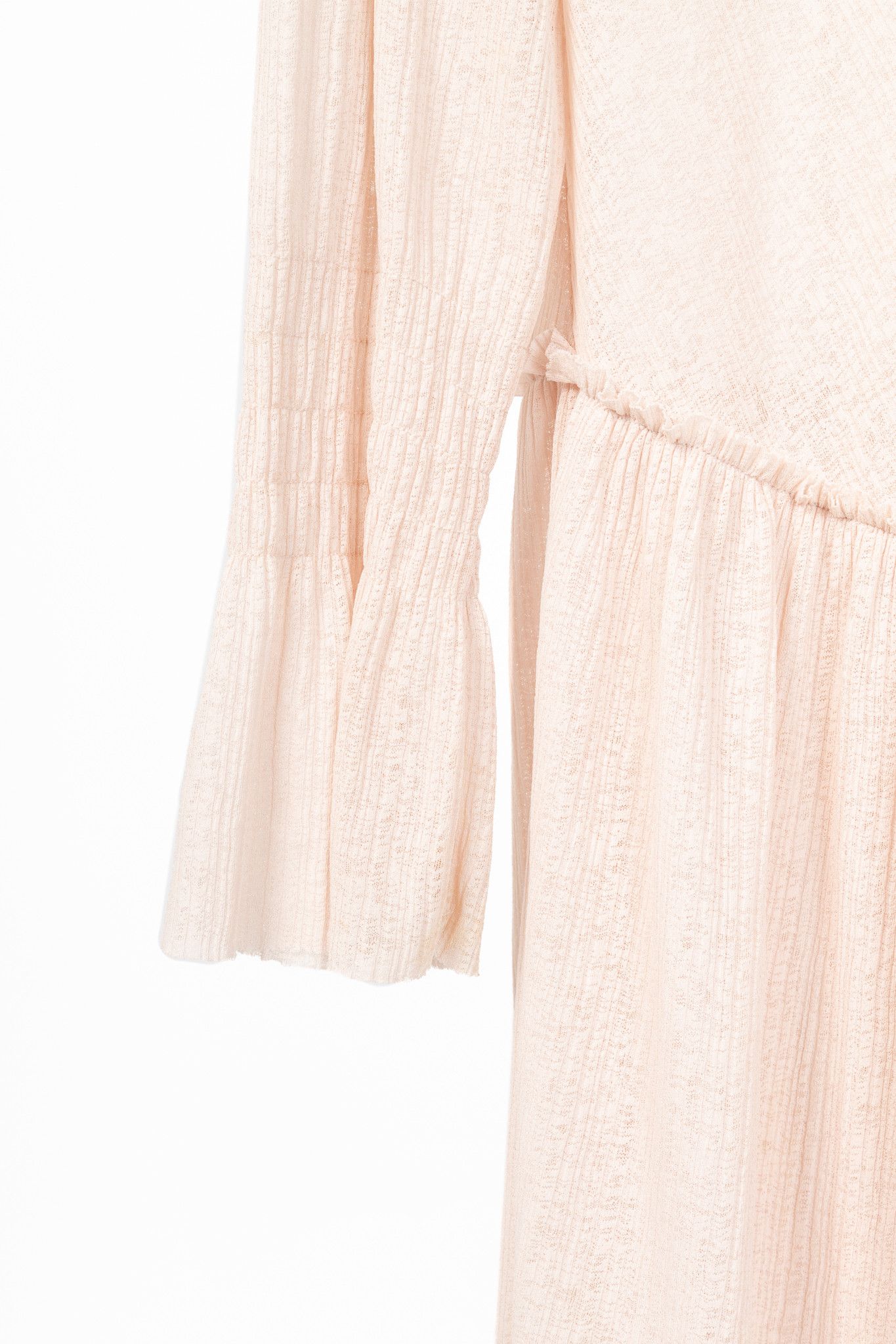See by Chloe See by Chloe SS17 Bow-Detailed Ruffled Gauze Mini Dress Size M / US 6-8 / IT 42-44 - 6 Thumbnail