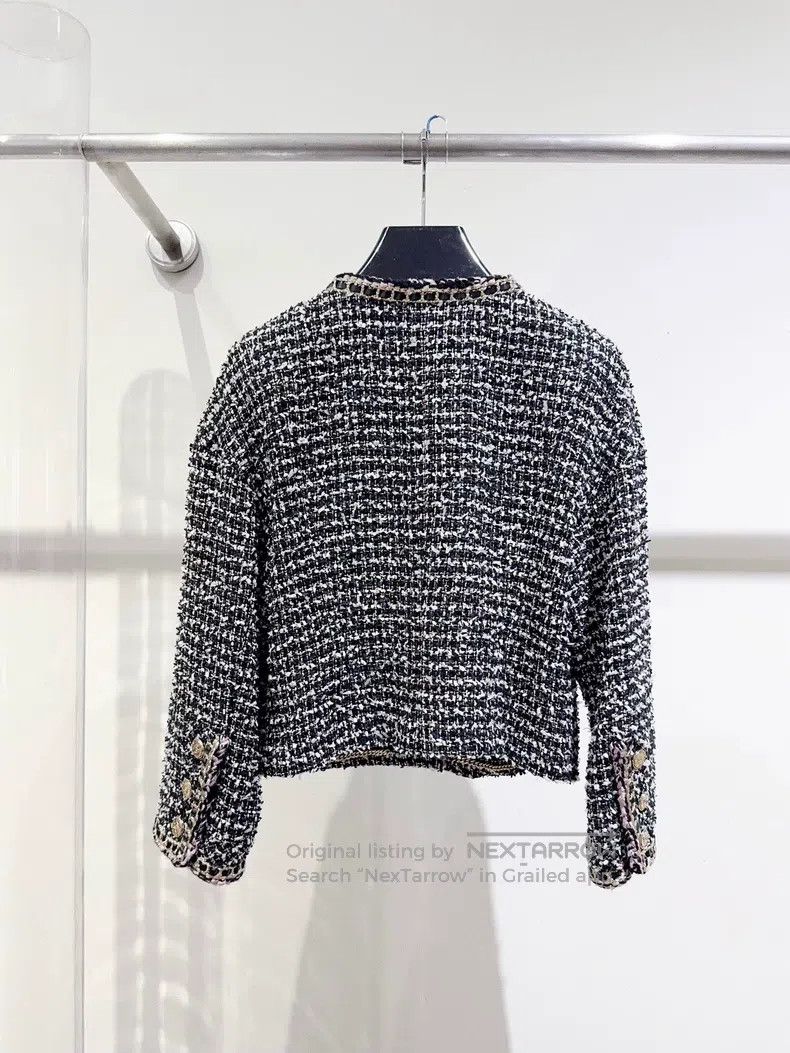 Chanel Chanel 21A Castle Series Craft Workshop Tweed Coat Size XXS / US 00 / IT 34 - 3 Thumbnail