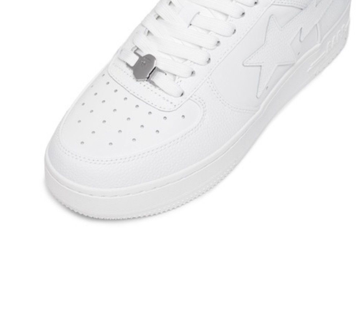 Bape BAPE STA All white size 9 Size US 9 / EU 42 - 5 Thumbnail