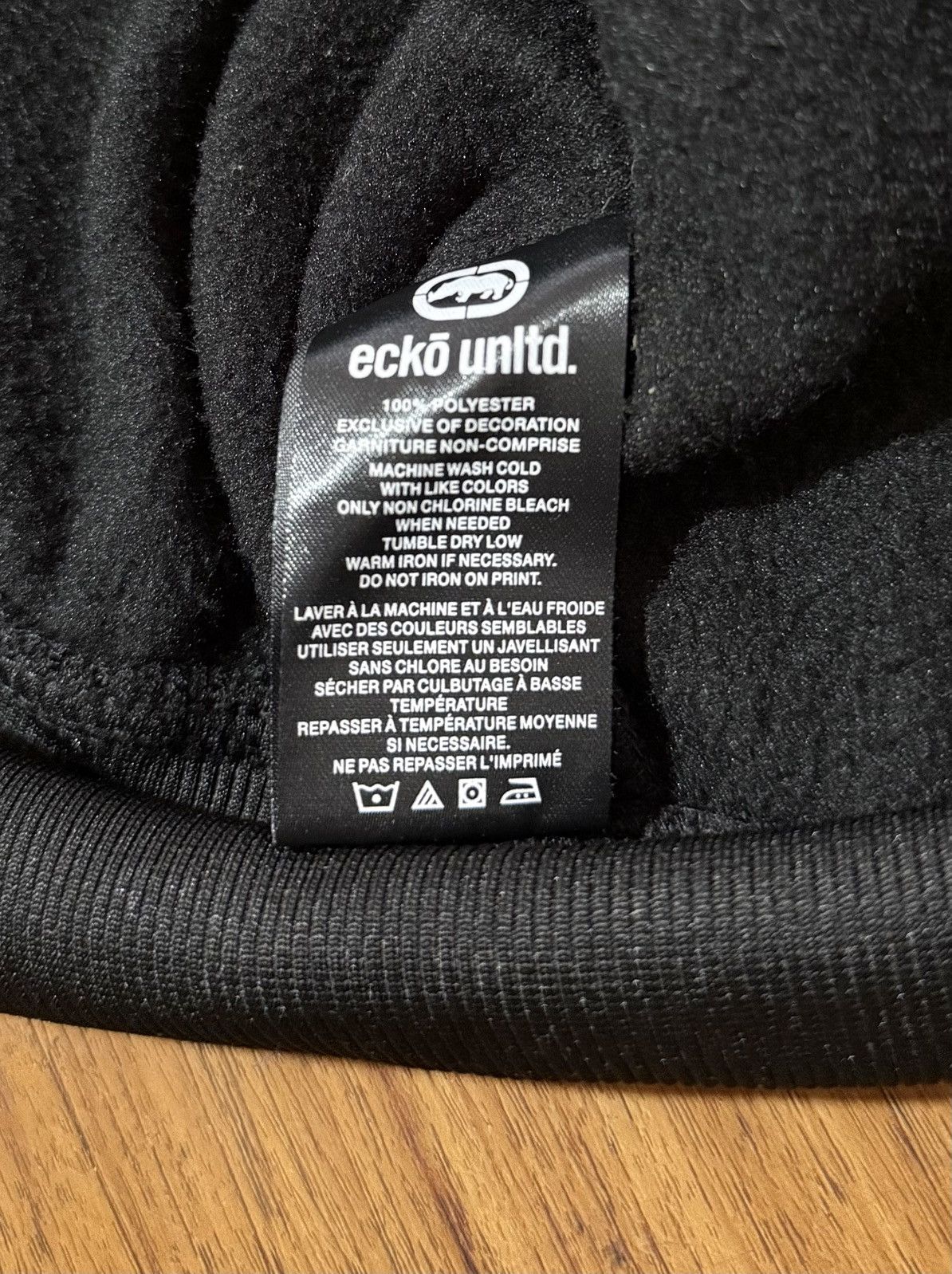 Ecko Unltd. Vintage Y2K Ecko Unltd Hoodie Sweater L Unlimited Black Size US L / EU 52-54 / 3 - 5 Thumbnail