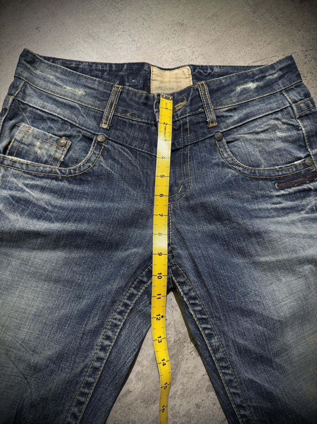 Japanese Brand LOLITA JEANS IFSIXWASNINE DISTRESSED BOOTCUT JEANS Size US 32 / EU 48 - 14 Thumbnail