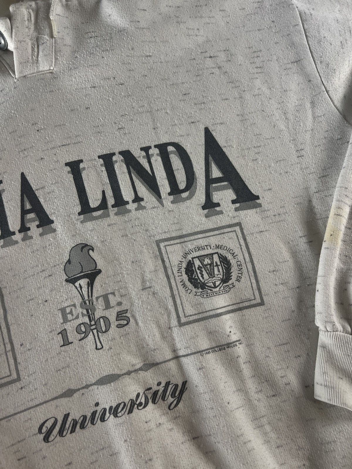 Vintage Vintage Loma Linda Hoodie 1993 XL Size Size US XL / EU 56 / 4 - 2 Thumbnail