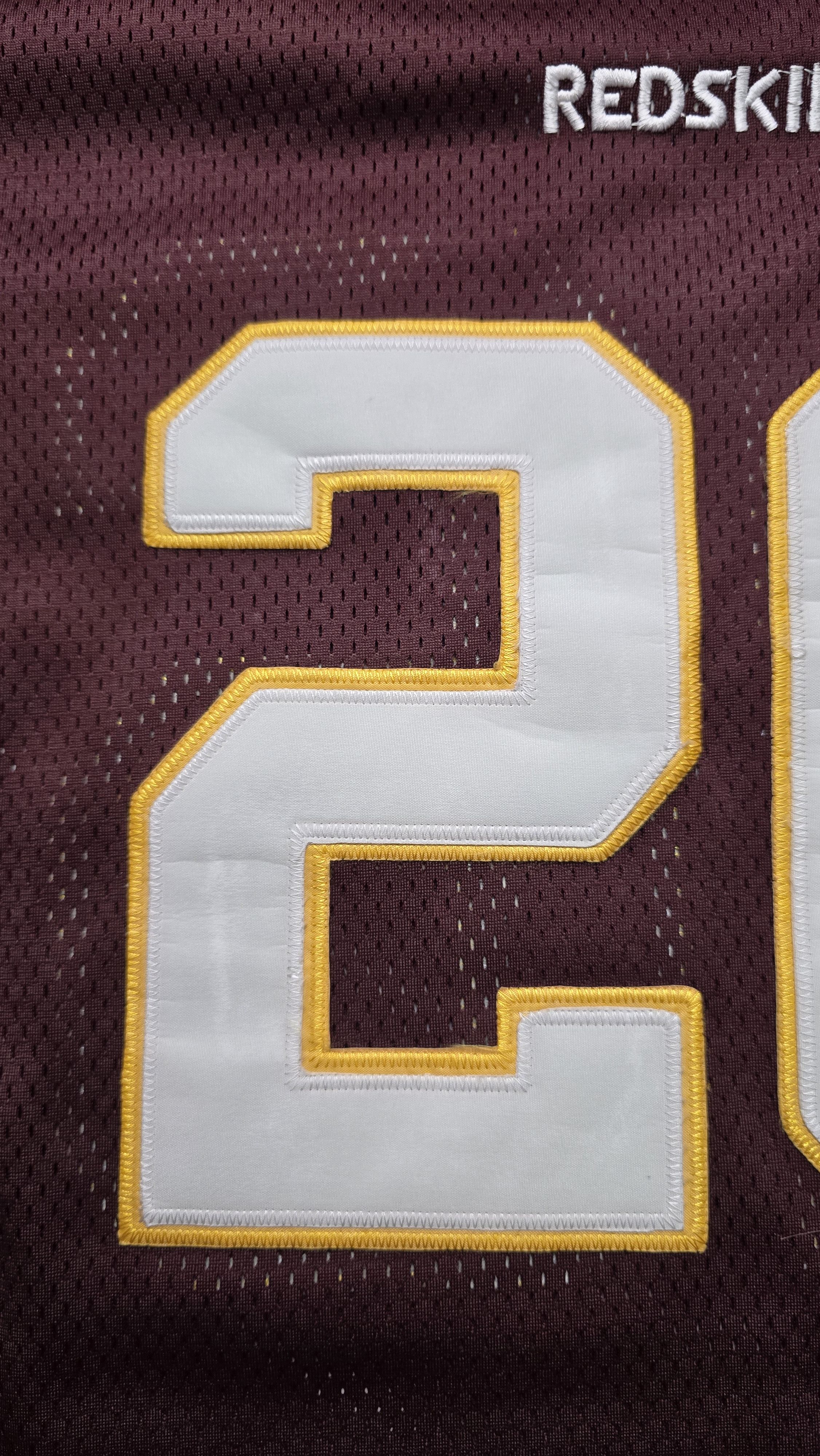 Reebok Washington Redskins #26 Clinton Portis NFL Jersey Sewn Size US L / EU 52-54 / 3 - 18 Thumbnail