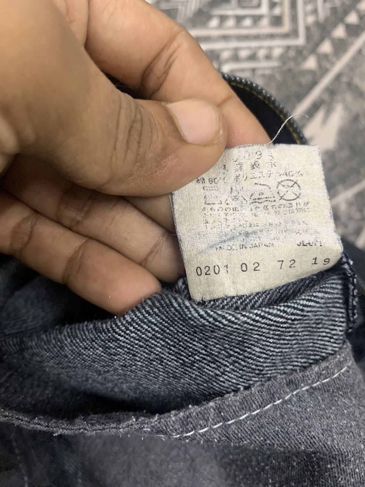 Levi's 🔥FIRE PIEACE🔥VINTAGE LEVIS ENGINEERED JEANS SPLASH PAINTS Size US 32 / EU 48 - 8 Thumbnail