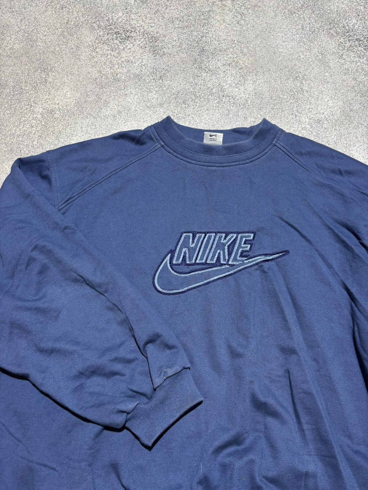 Nike × Vintage Nike Vintage Sweatshirt Baggy Y2K size XXL Size US XL / EU 56 / 4 - 5 Thumbnail