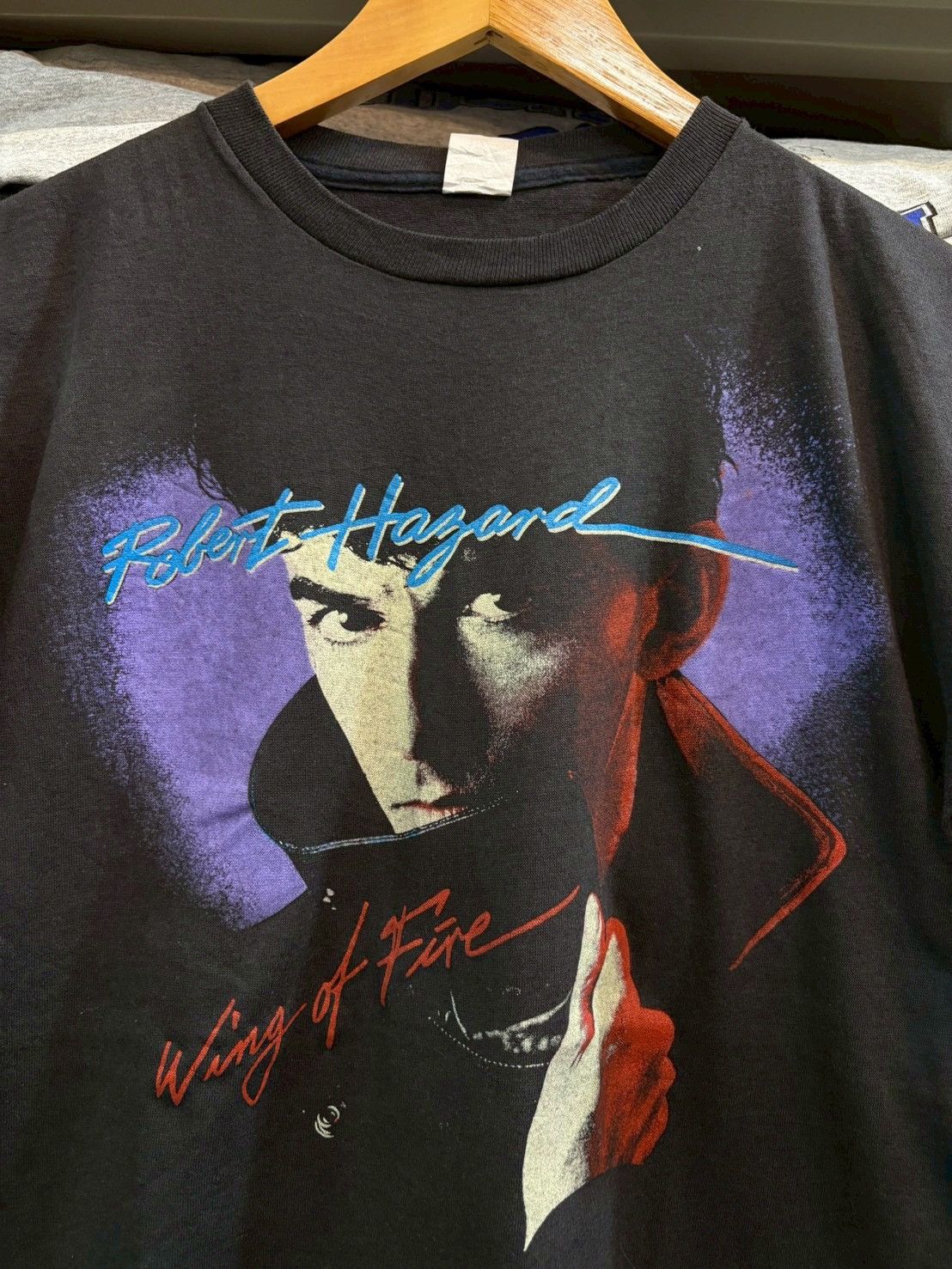 Band Tees Robert Hazard 1984’s Size US L / EU 52-54 / 3 - 2 Thumbnail