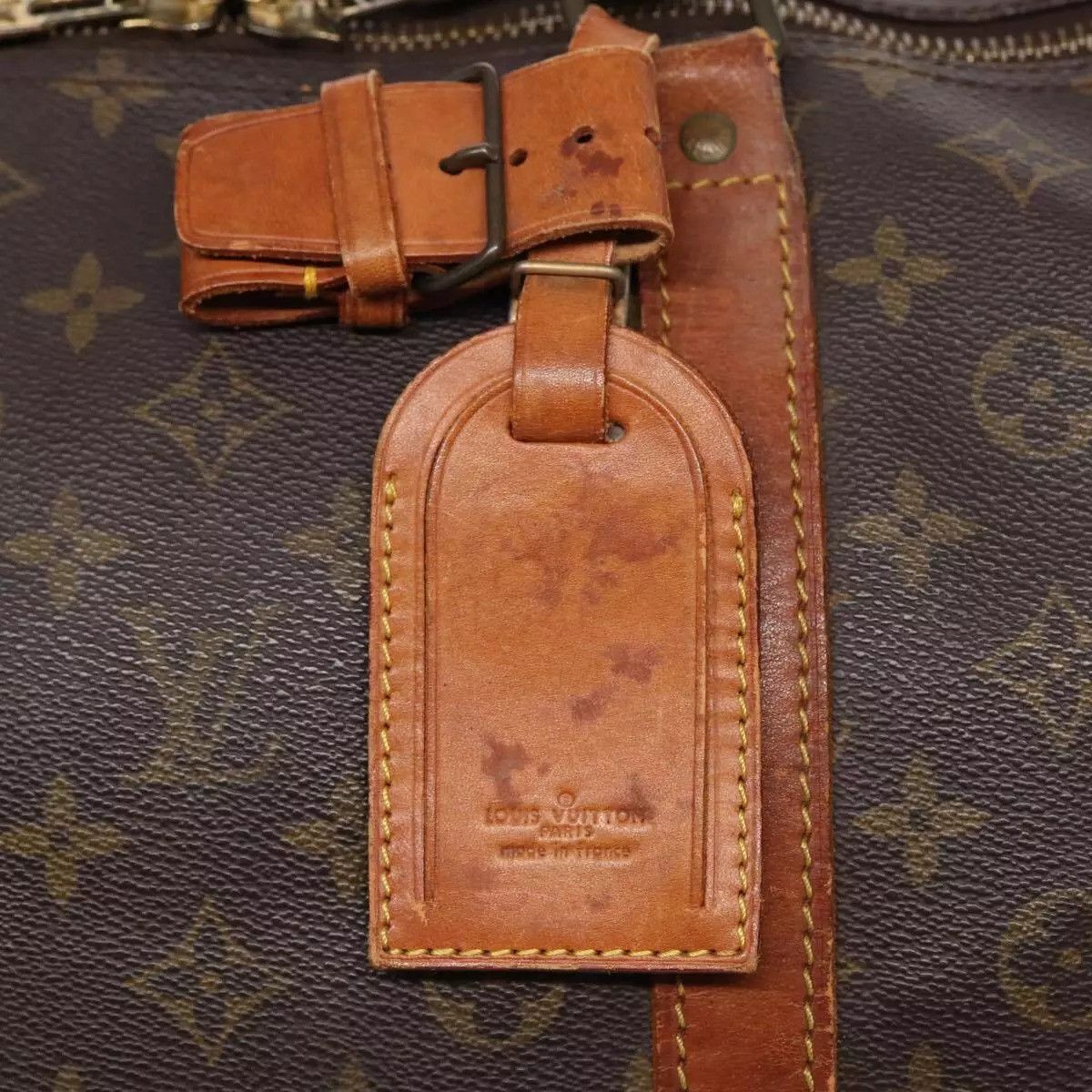 Louis Vuitton LOUIS VUITTON Monogram Keepall 60 Boston Bag Size ONE SIZE - 8 Thumbnail