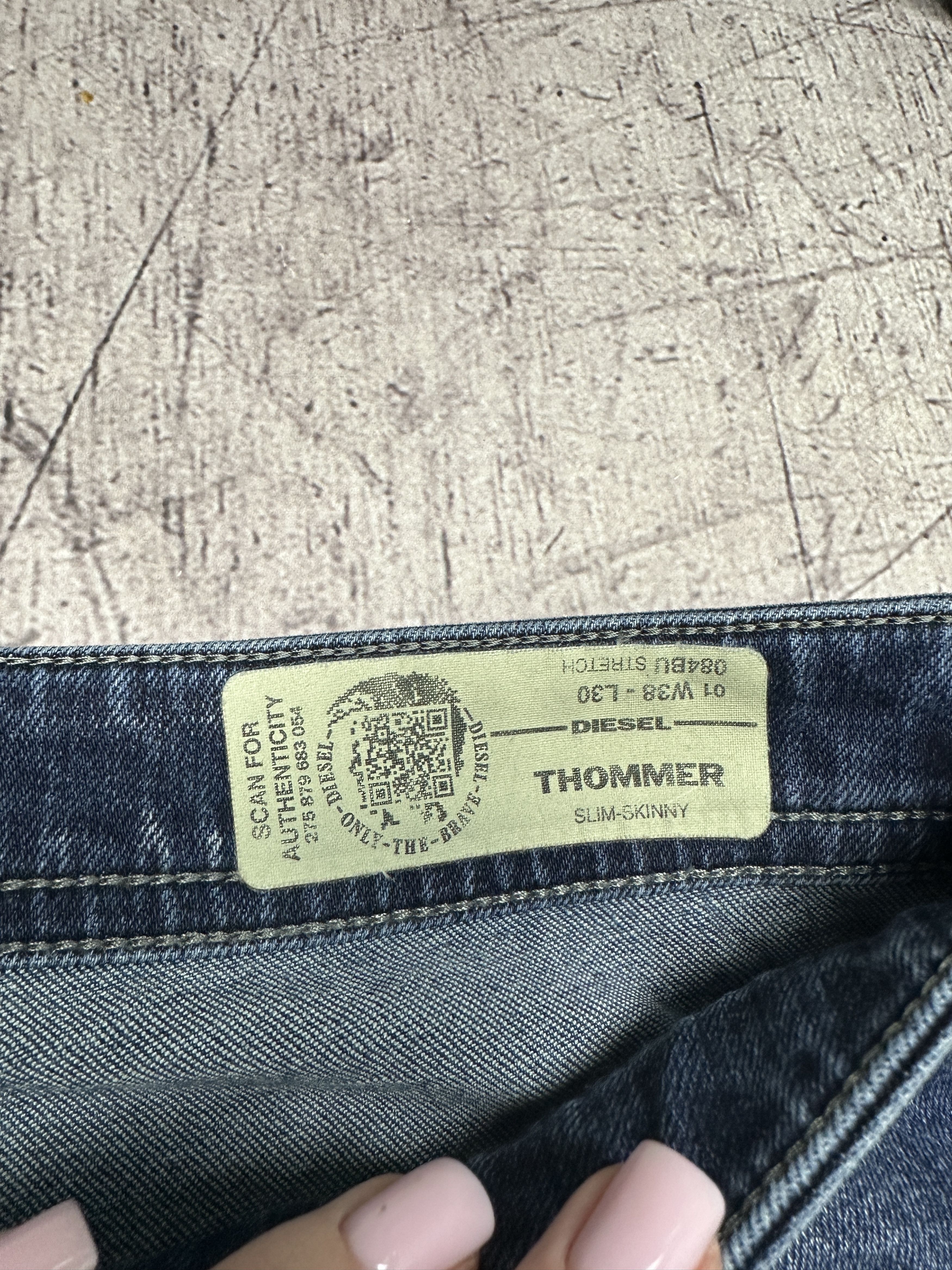Diesel Diesel Thommer Mens Denim Pants Jeans Size US 38 / EU 54 - 4 Thumbnail