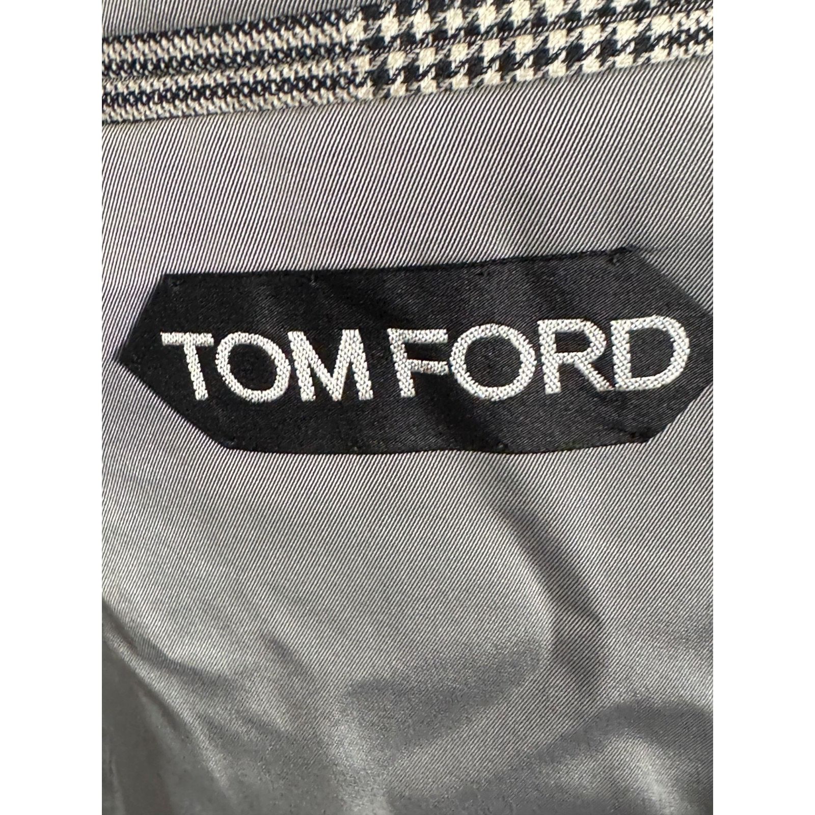 Tom Ford Tom Ford New w Tags PrinceWales Houndstooth Blazer 56 EU 46R Size 46R - 17 Thumbnail