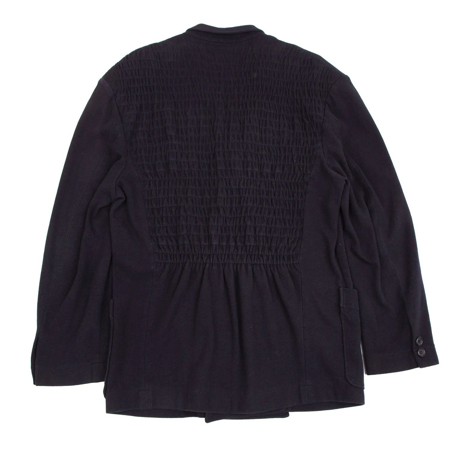 Yohji Yamamoto Yohji Yamamoto Double Jacket Navy M Size US M / EU 48-50 / 2 - 1 Thumbnail