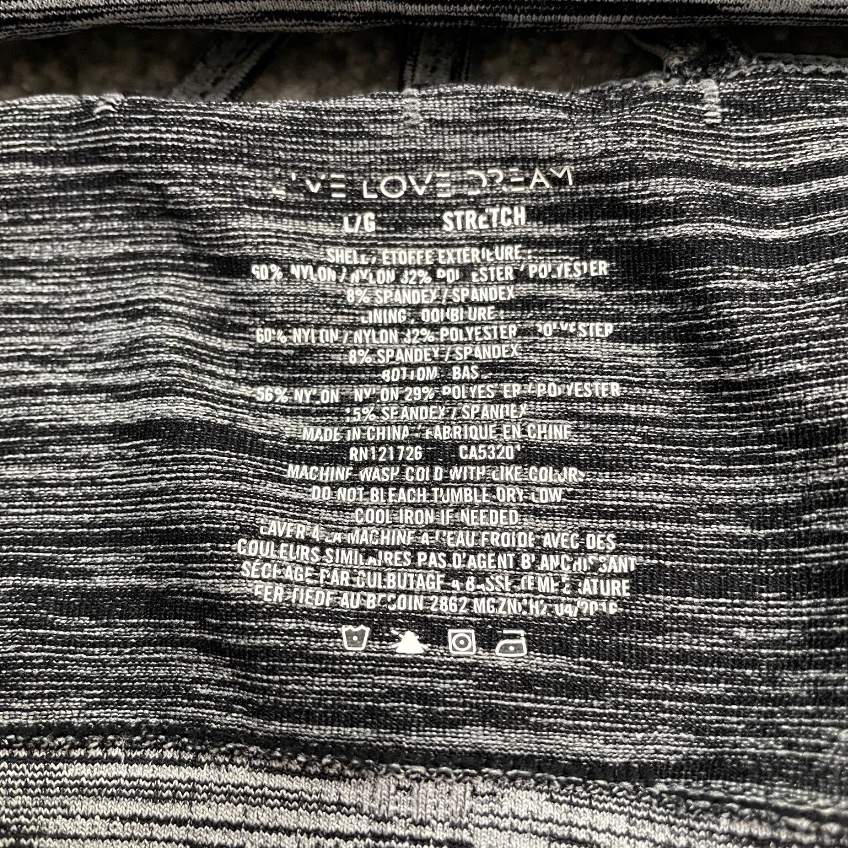 Vintage Live Love Dream Aeropostale Tank Womens Large Gray Active Crop Halter Top Gym Size L / US 10 / IT 46 - 3 Thumbnail