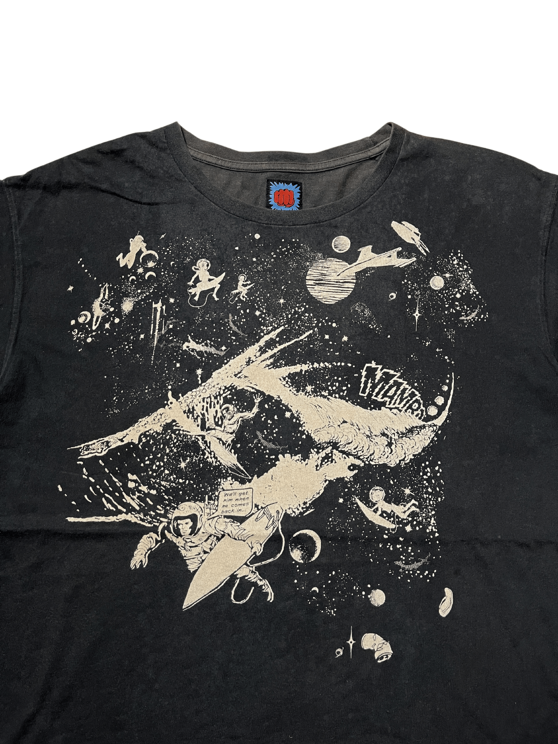 Mambo × Vintage Vintage Mambo Astronout sun faded tshirt Size US L / EU 52-54 / 3 - 2 Thumbnail