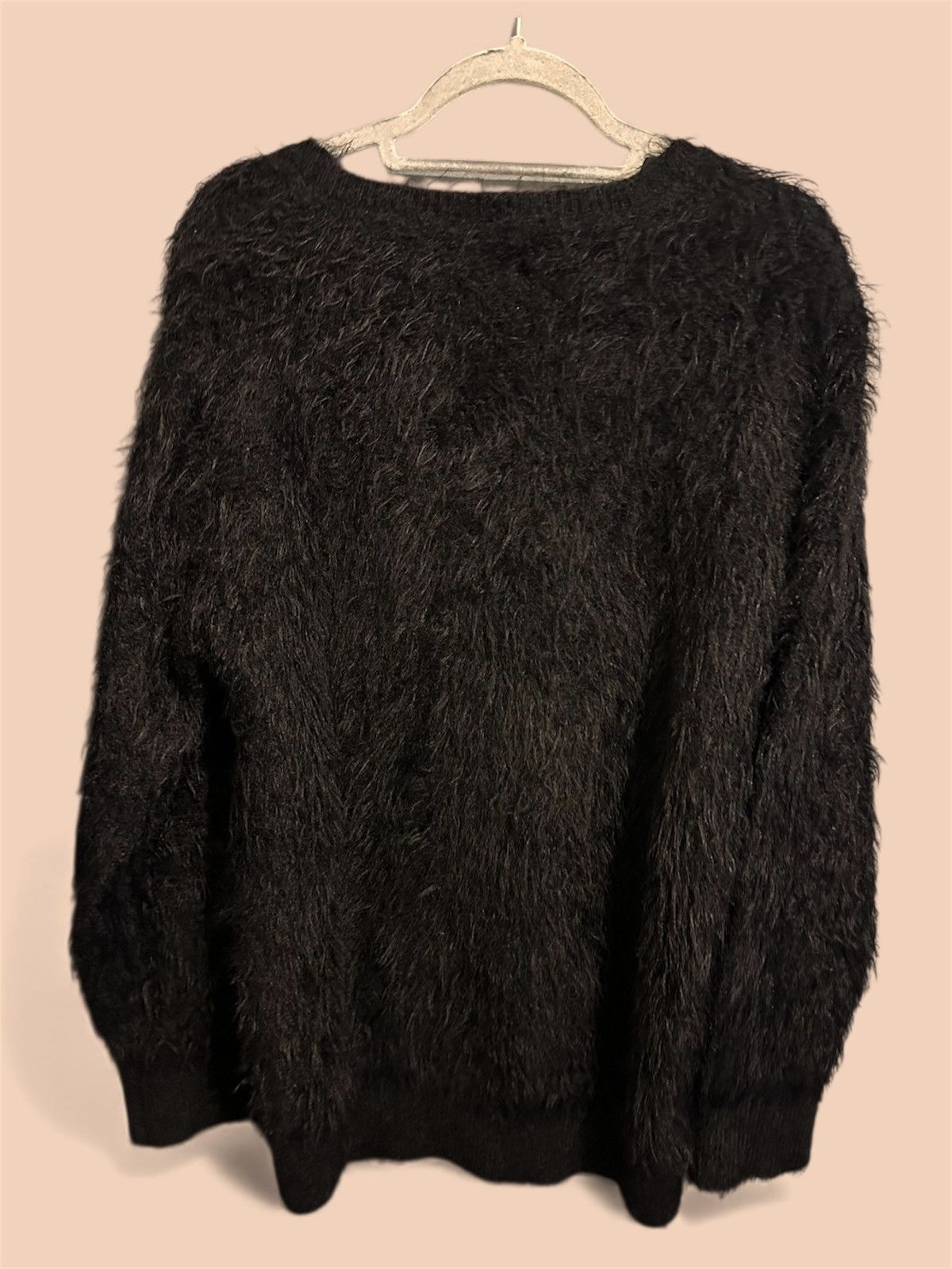 Number (N)ine Number Nine Mohair Knit sweater black Size US M / EU 48-50 / 2 - 2 Thumbnail