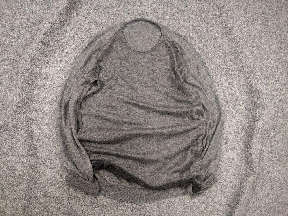Layer-0 Layer-0 ssm22-13 Design Cashmere Scarstitch Overlock Sweater Size US XL / EU 56 / 4 - 1 Thumbnail