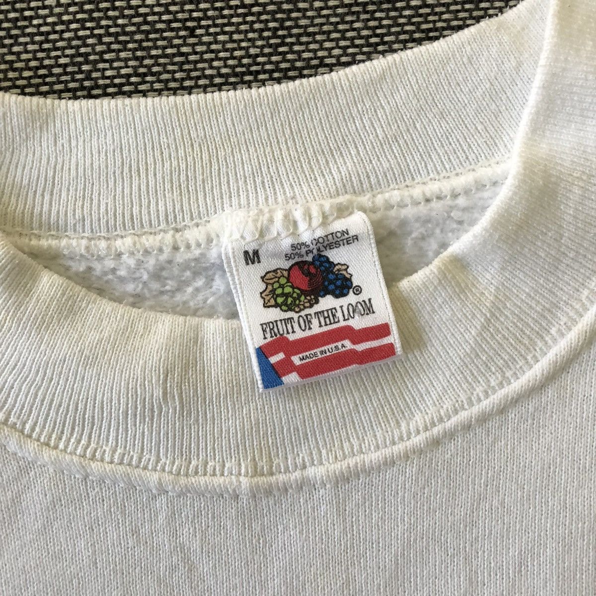 Fruit Of The Loom FOTL Fruit Pasc Lime Vintage Sweatshirt Size US M / EU 48-50 / 2 - 5 Thumbnail