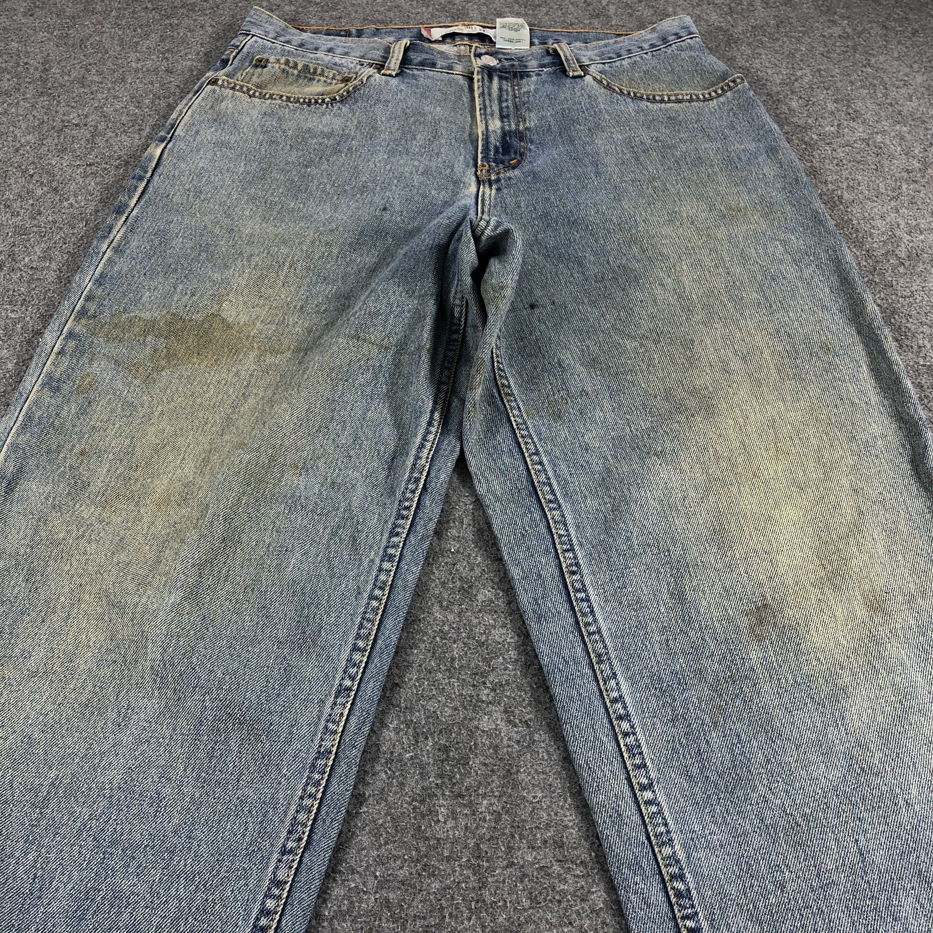 Levi's Vintage Levis 560 Jeans Rusty Washed Denim KJ494 Size US 34 / EU 50 - 3 Thumbnail