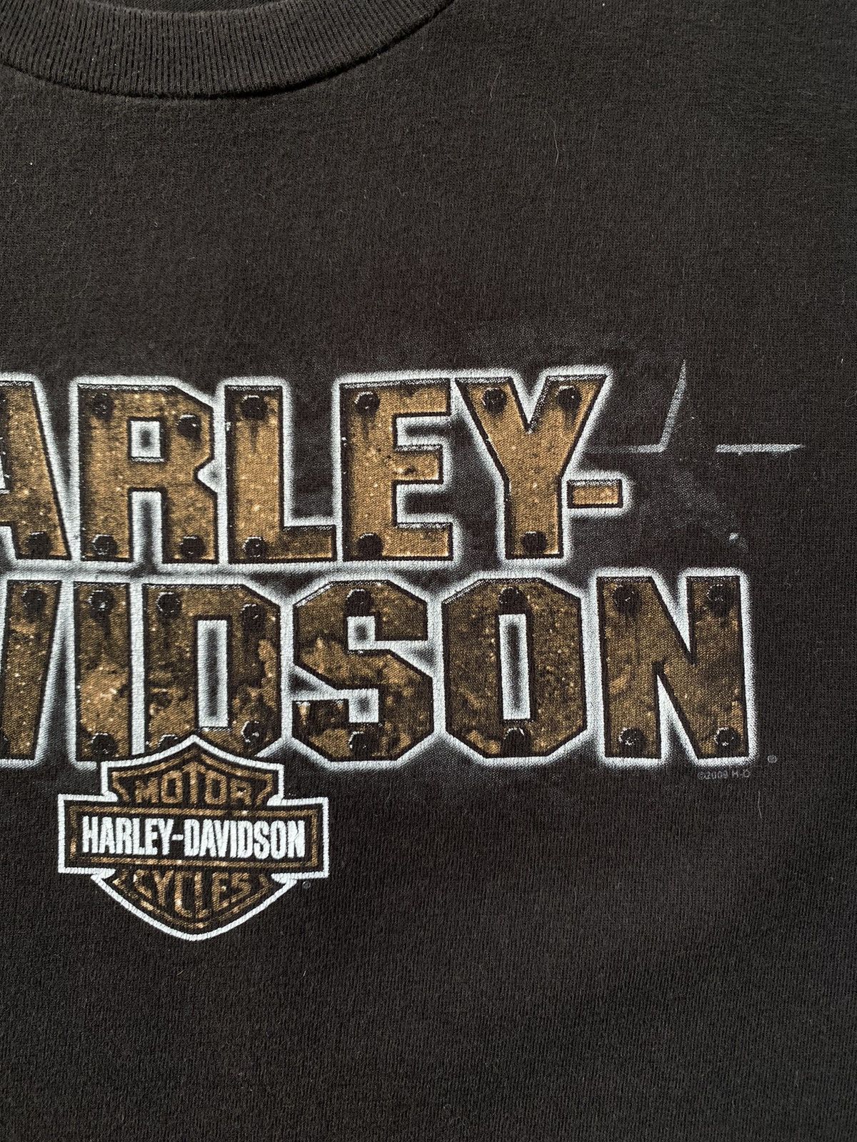 Harley Davidson Vintage Harley Davidson Trimoto Tee Shirt Y2K Hype Size US XL / EU 56 / 4 - 6 Thumbnail