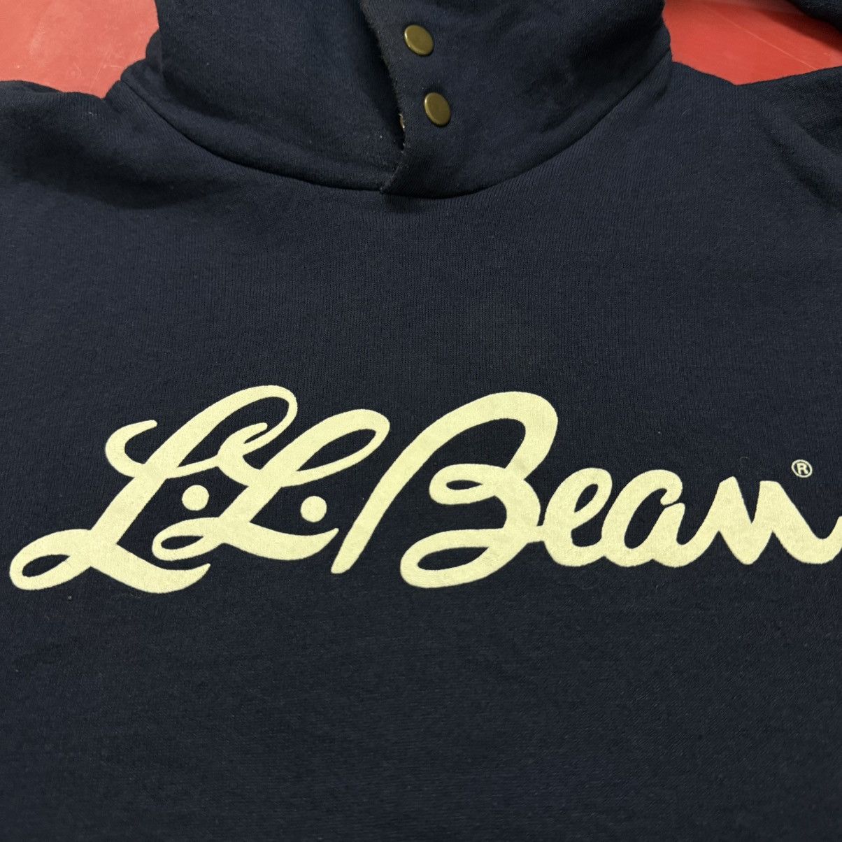 L.L. Bean Vintage 90s LL Bean Hoodie Pullover Size US S / EU 44-46 / 1 - 3 Thumbnail