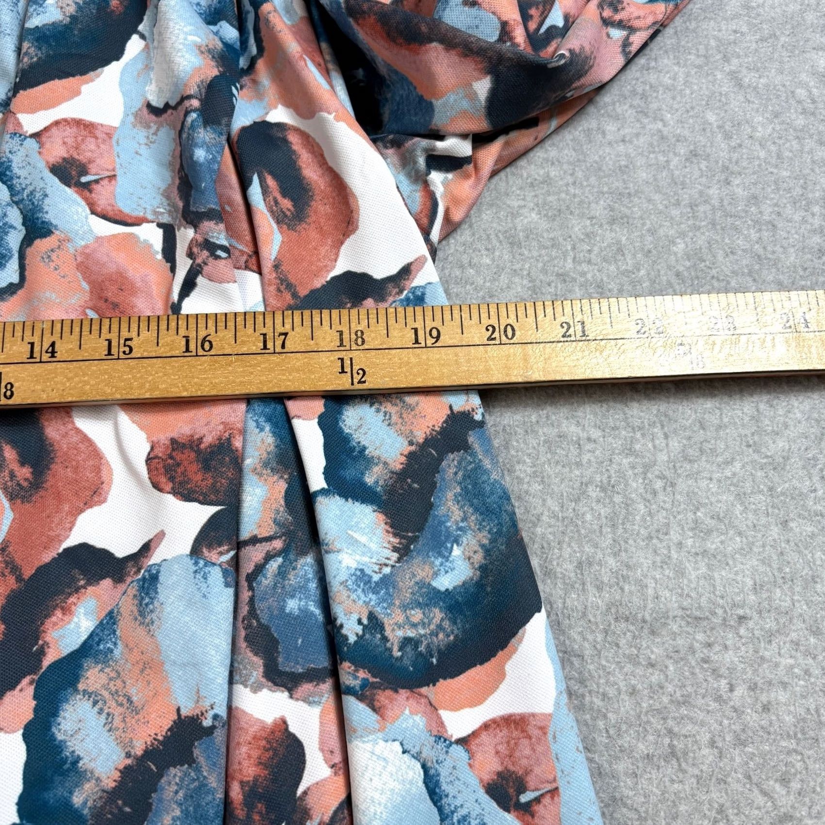 Vintage UV Skinz Sun Shirt Womens Medium Blue Pink Floral Open Front Cardigan Cover Up Size M / US 6-8 / IT 42-44 - 6 Thumbnail