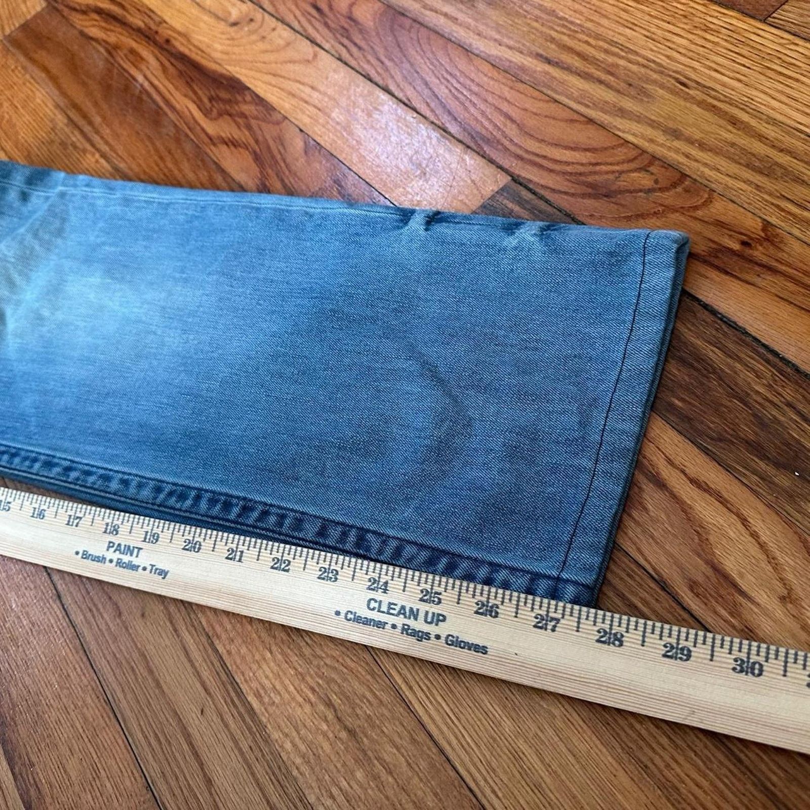True Religion True Religion Flap Pocket Jeans Relaxed Light Wash Faded 32" Size US 32 / EU 48 - 7 Thumbnail