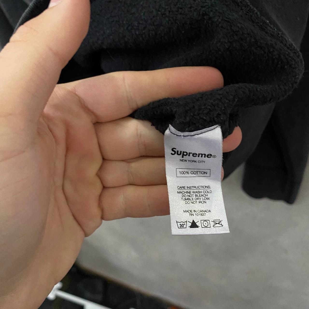 Supreme Supreme Men’s Sweatshirt Crew Neck Big Logo Size M Size US M / EU 48-50 / 2 - 15 Thumbnail