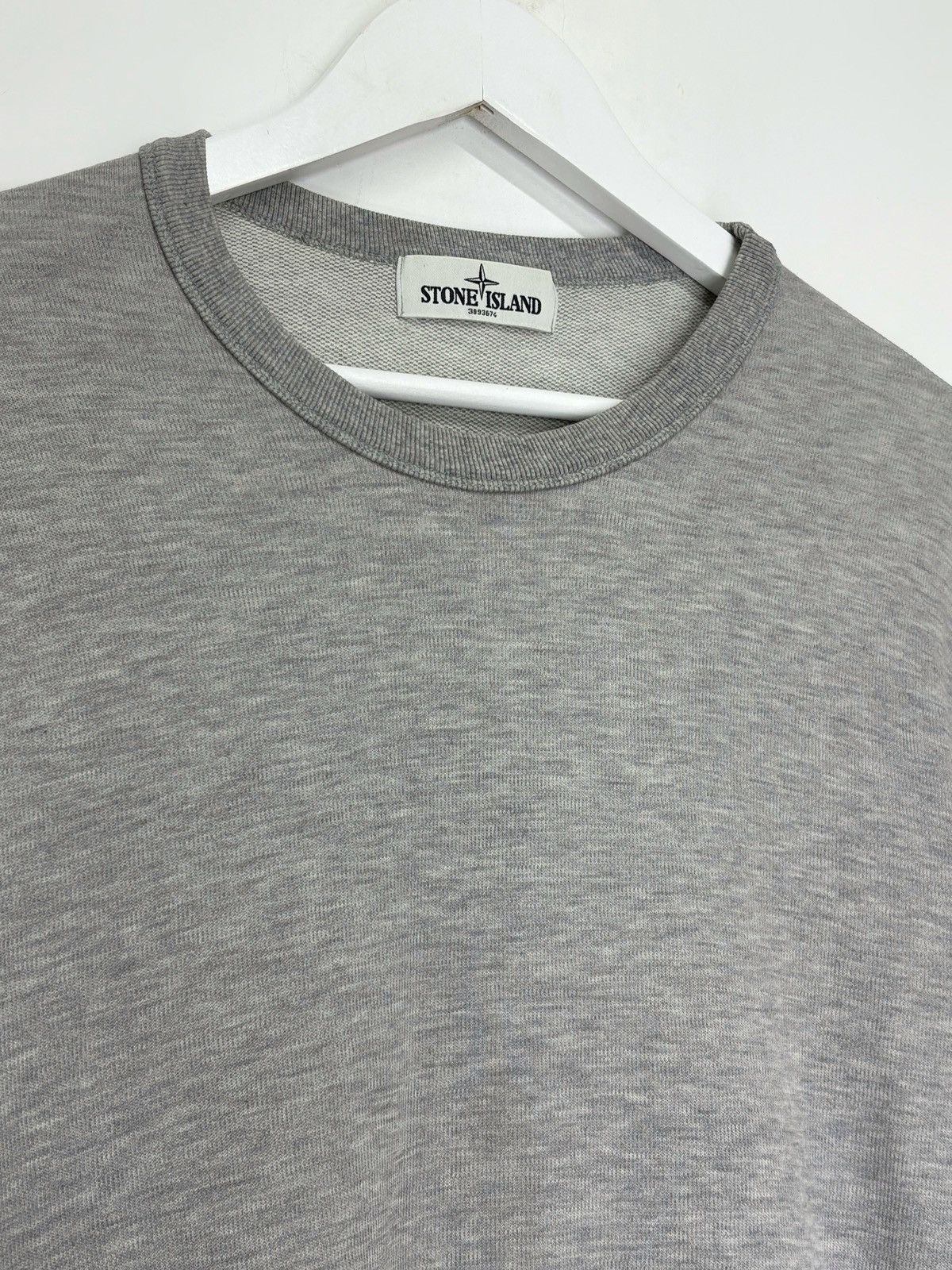 Stone Island Stone Island Grey Sweatshirt Crewneck Size US XXL / EU 58 / 5 - 3 Thumbnail